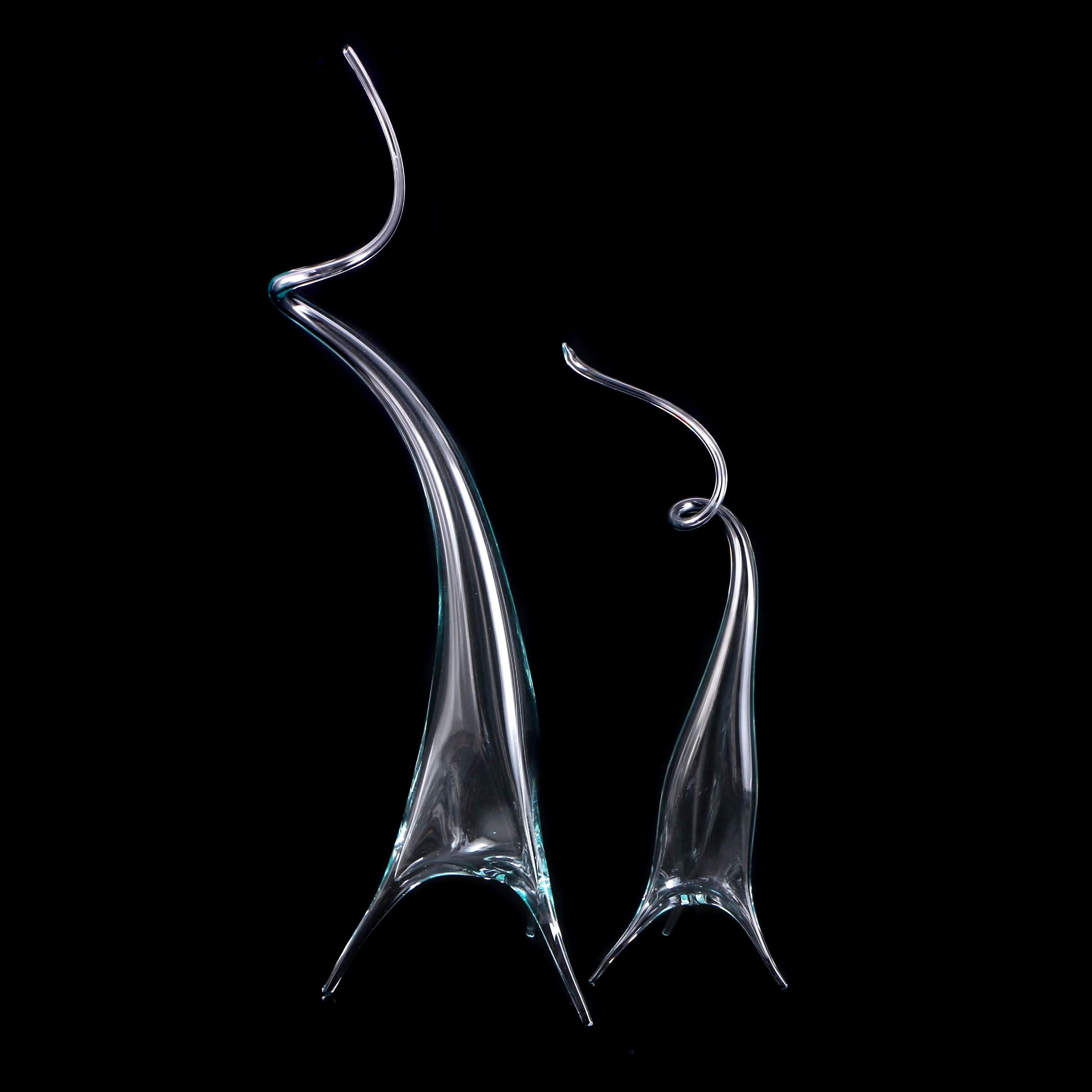 Darren Goodman Hand-Blown Glass Sculptures from "Fantasia" Series, 2020