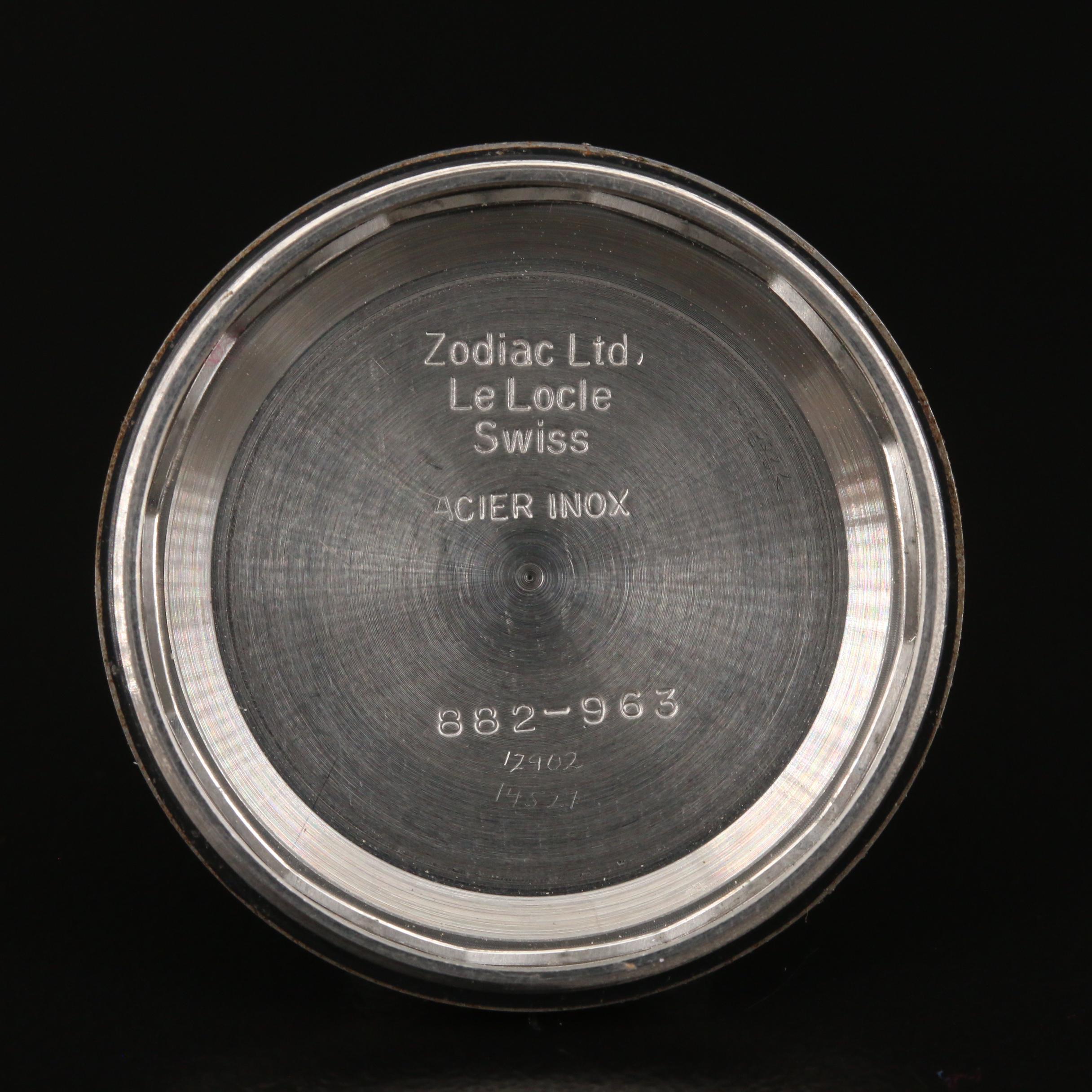 Zodiac Astrographic SST Stainless Steel Automatic Watch