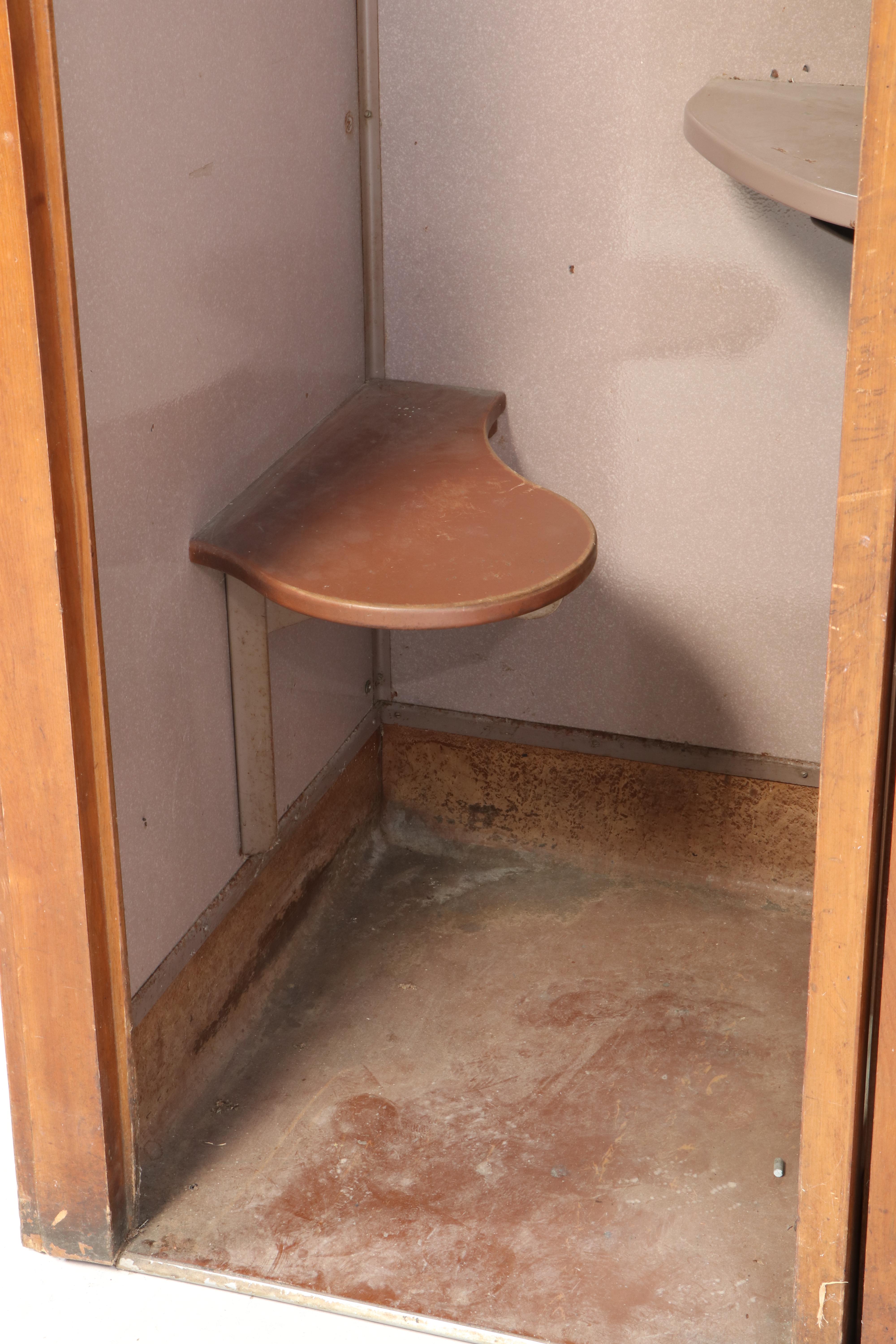 Western Electric for Bell Telephone Co. "Type 11" Phone Booth, Mid-20th Century