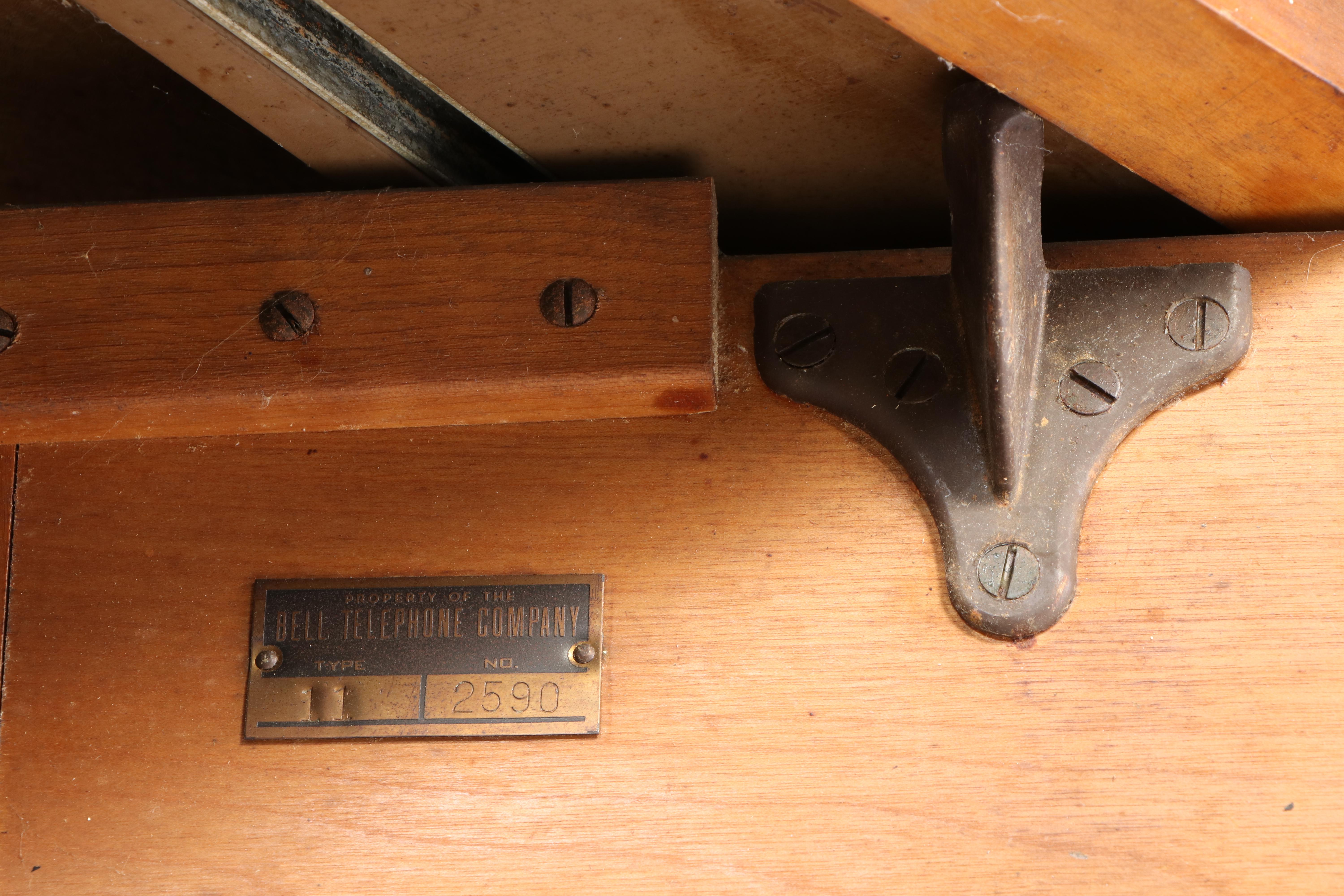 Western Electric for Bell Telephone Co. "Type 11" Phone Booth, Mid-20th Century