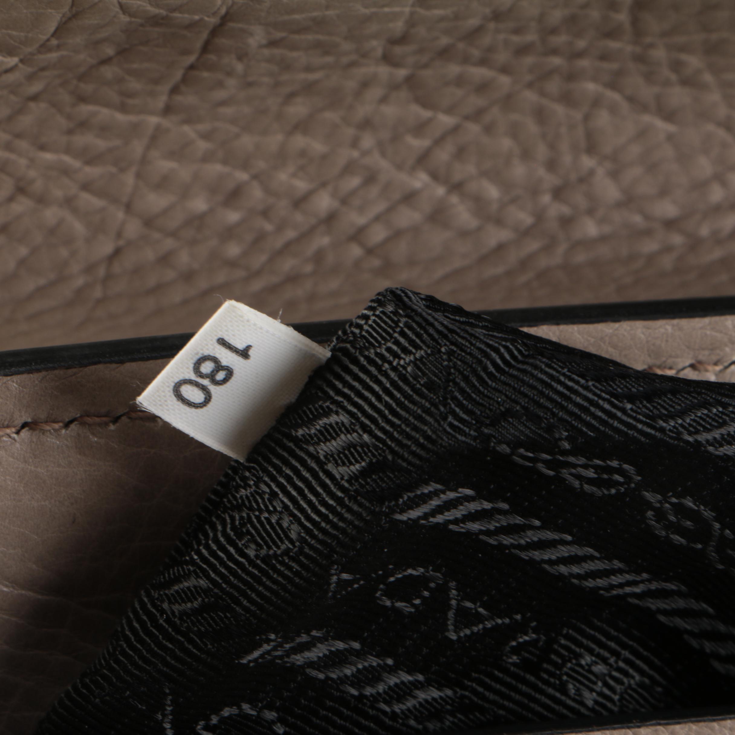 Prada Two-Way Sound Satchel in Pomice Glace Calfskin Leather