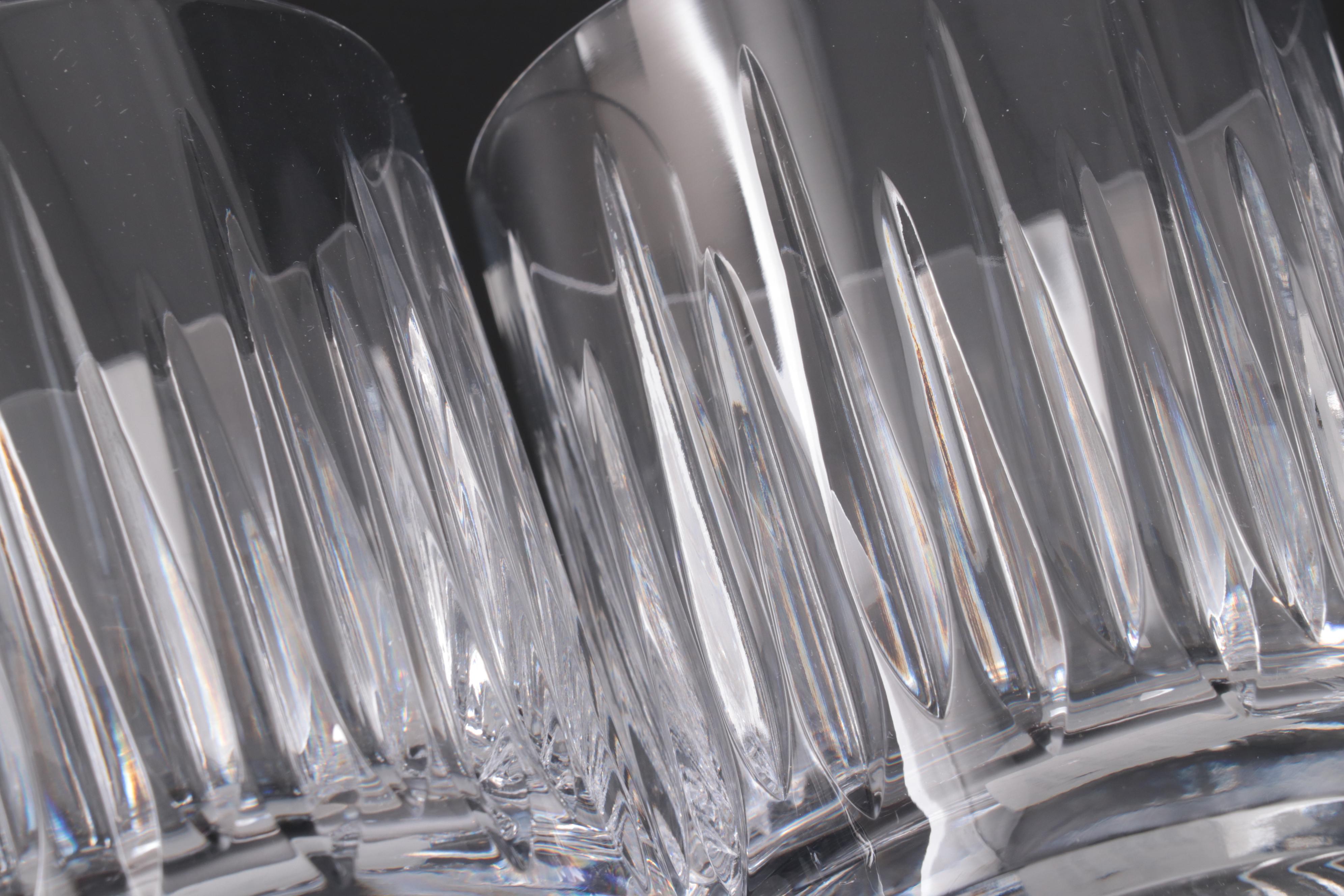 Miller Rogaska "Soho" Crystal Double Old Fashioned Glasses, 1989–2010