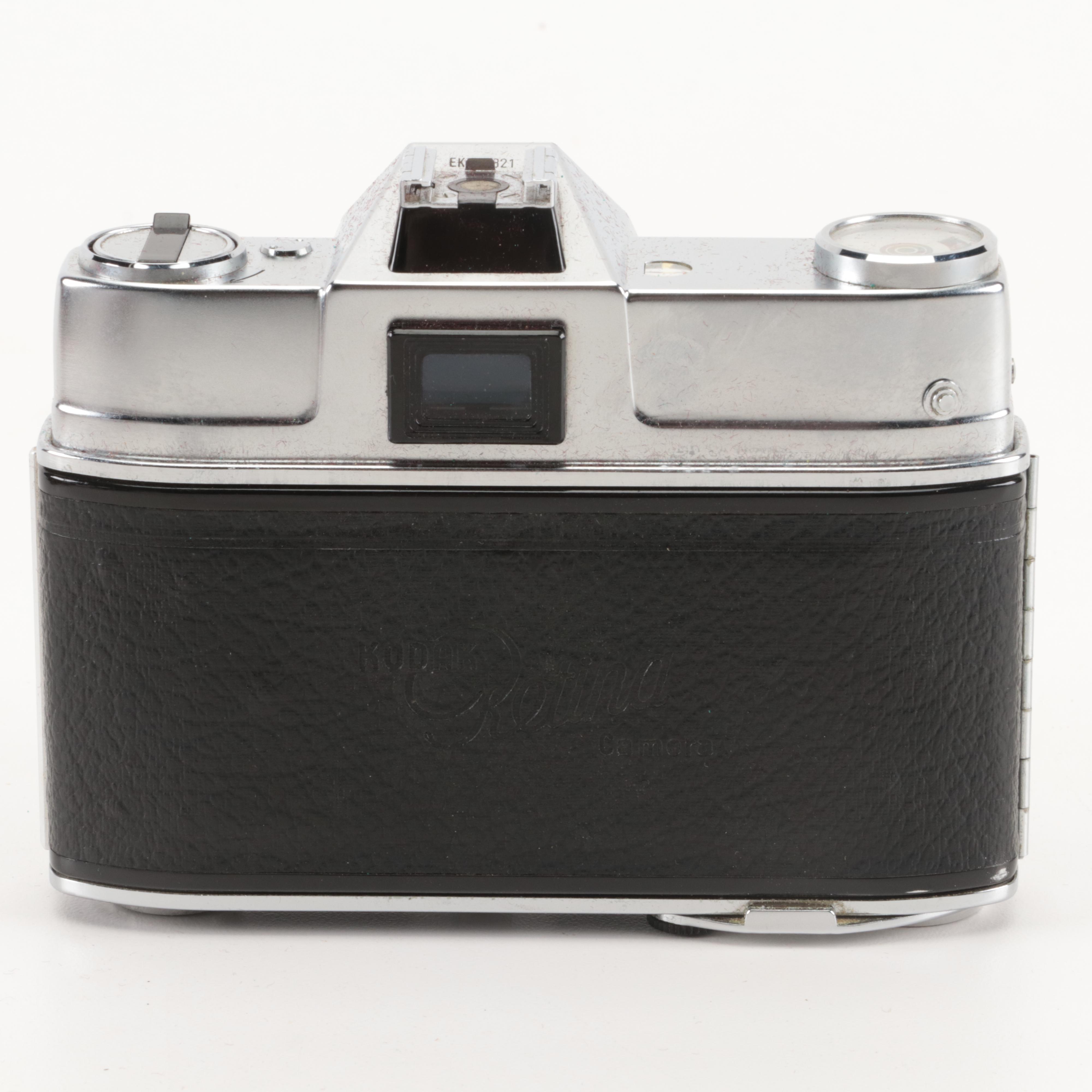 Collection of Kodak Retina Reflex Cameras With Leather Cases