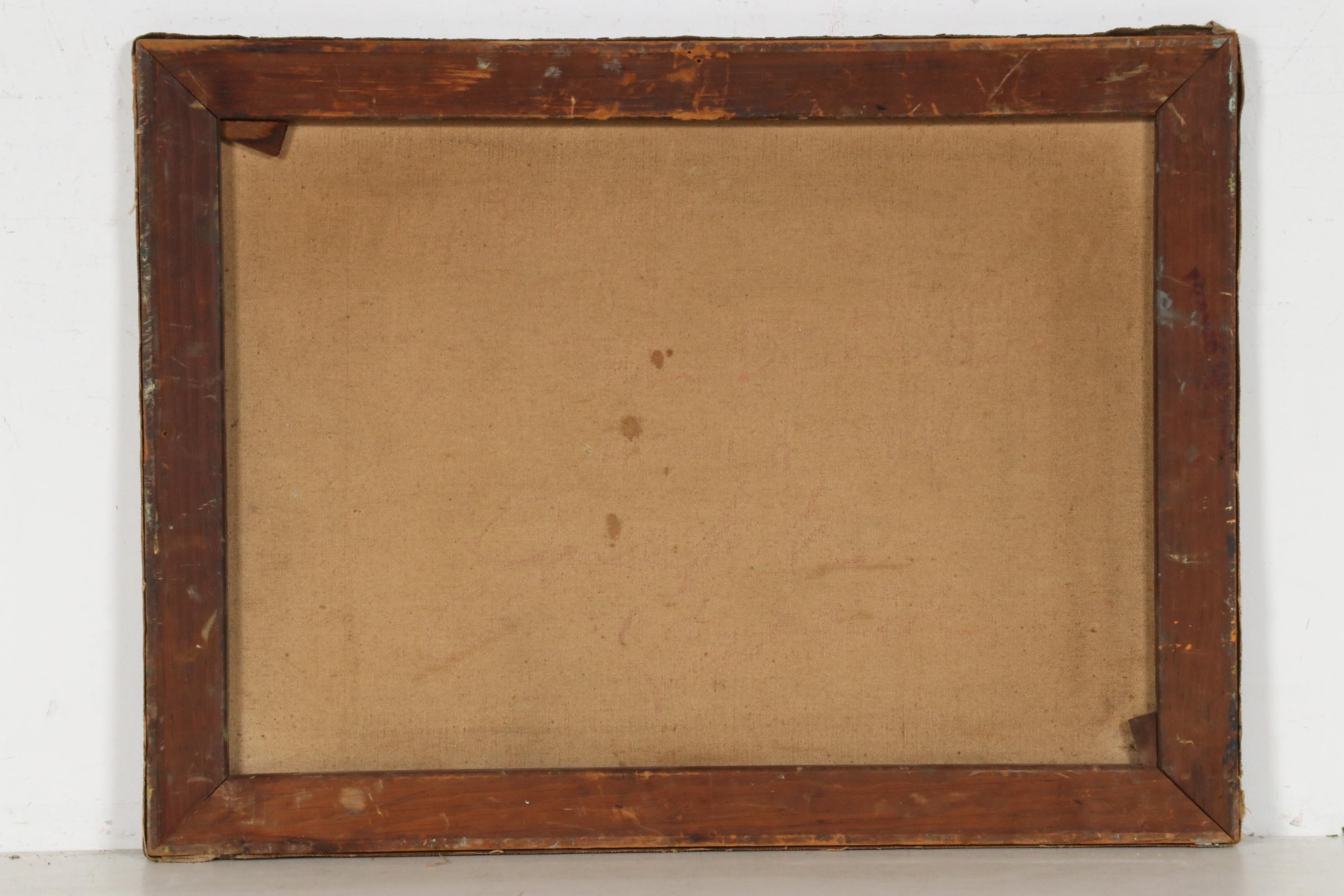 Joseph Trover Oil Painting of Autumn Landscape, Mid-Late 20th Century