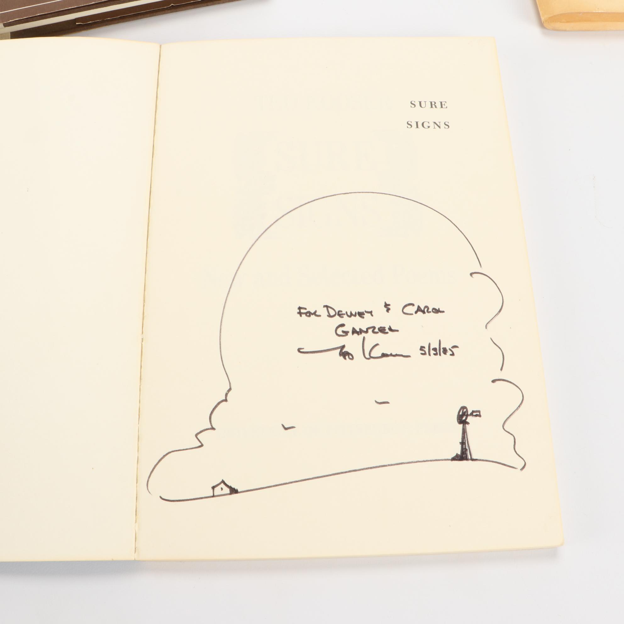 Collectible and Signed Books of Poetry, 1980s