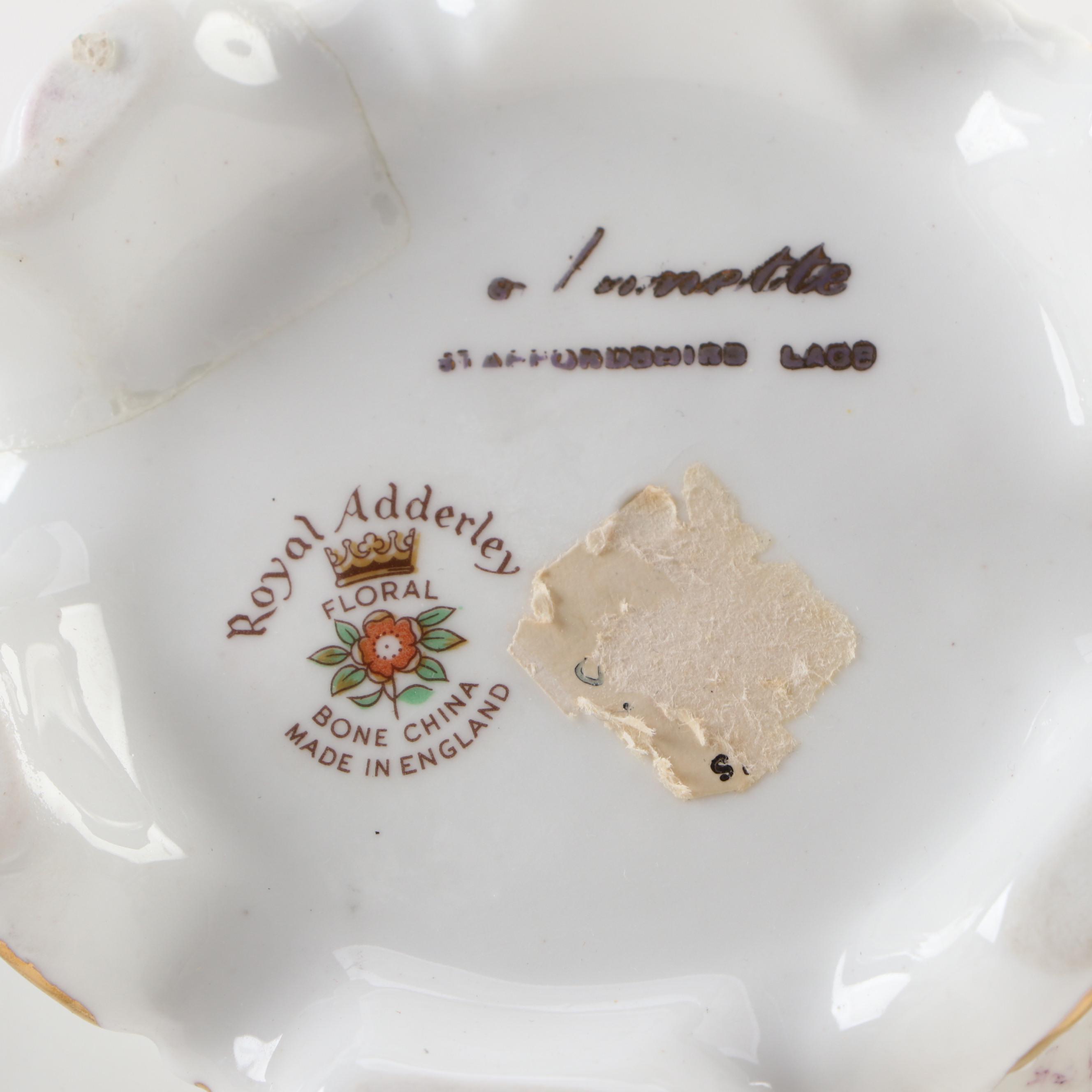 Florence Ceramics "Amber" Figurine with Other Figurines