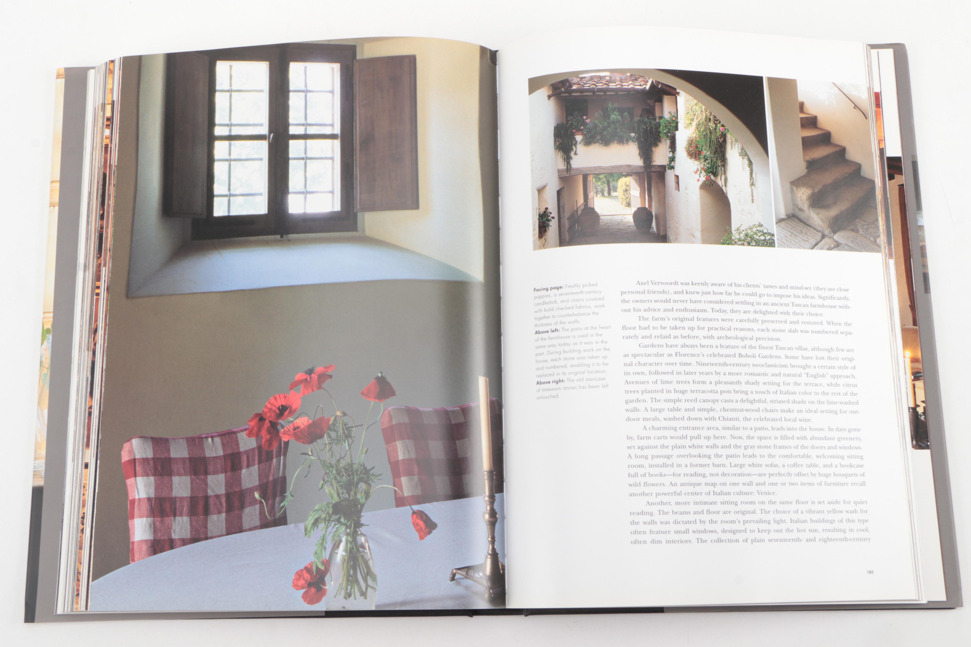 "Axel Vervoordt: Timeless Interiors" and Other Design Books