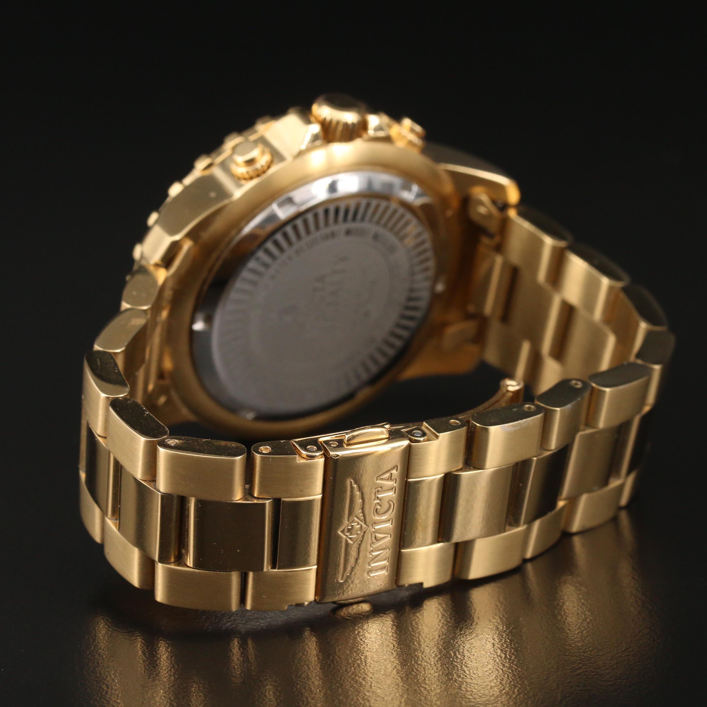 Invicta Specialty Chronograph Stainless Steel Quartz Watch