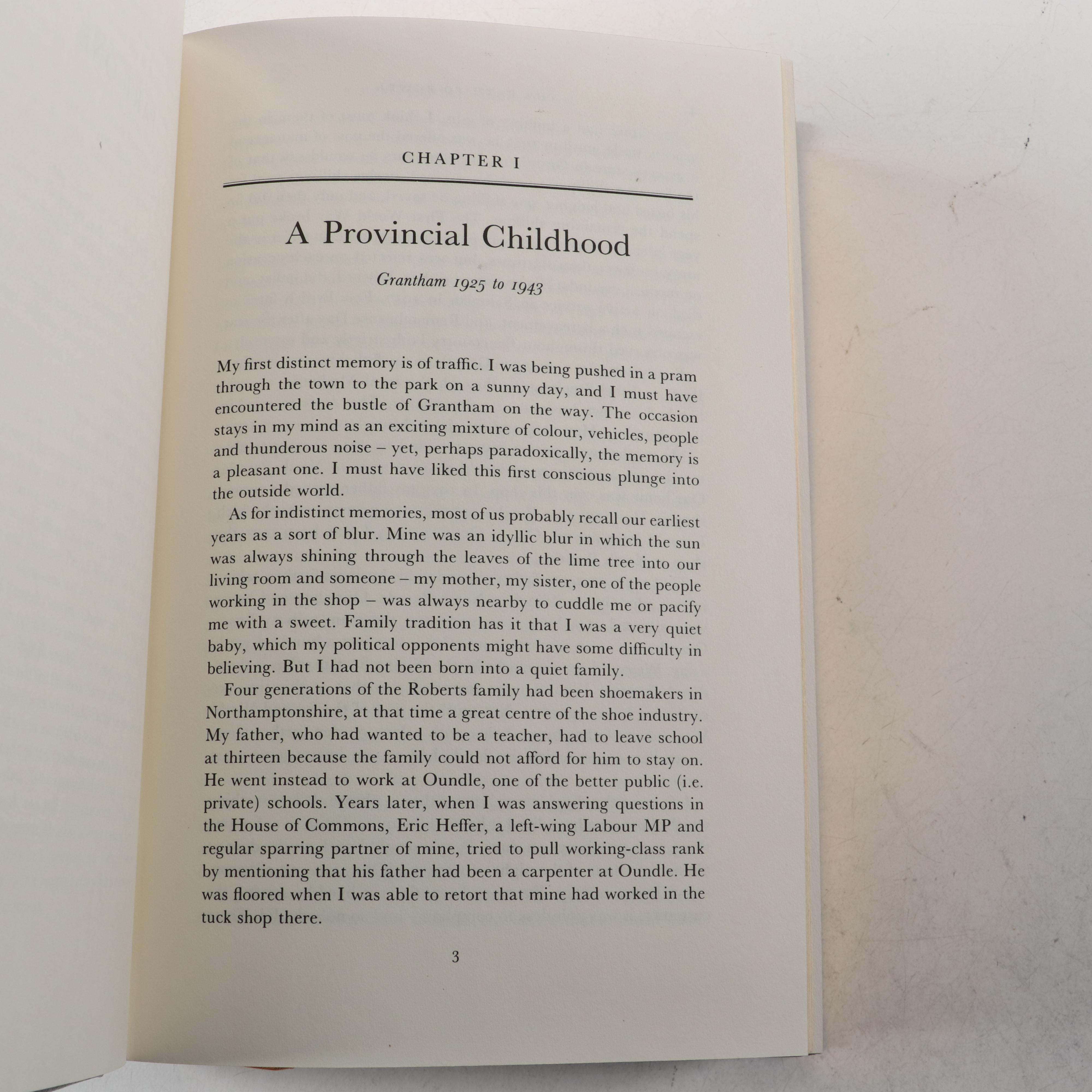 Signed Easton Press "The Downing Street Years" and "Path to Power" by Thatcher