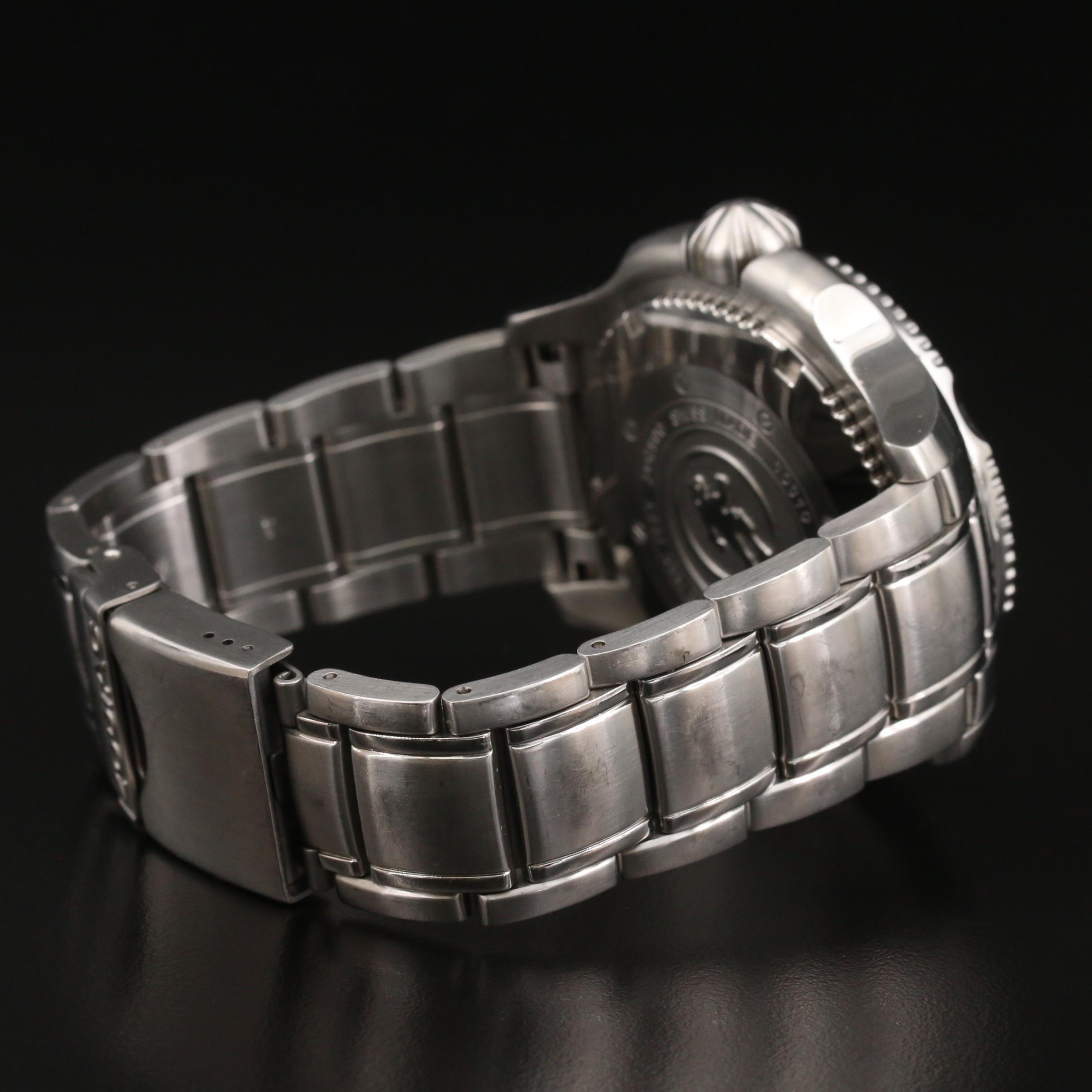 Zodiac Deep Reef Stainless Steel Quartz Watch