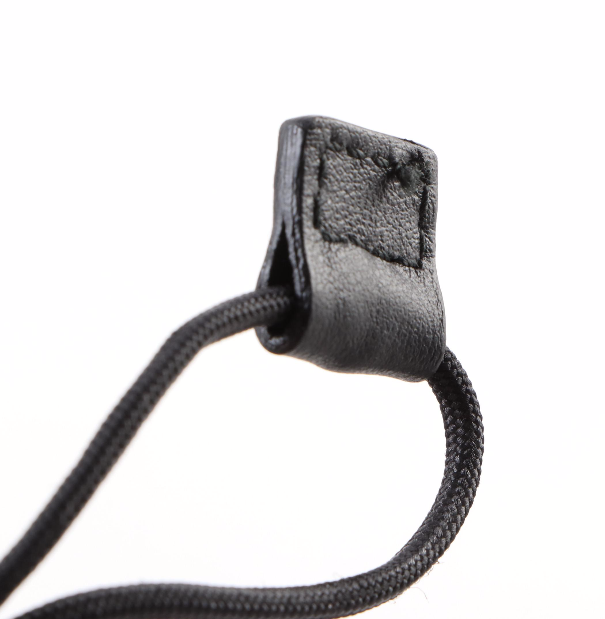 Prada Drawstring Pouch in Black Calfskin Leather and Nylon with Box