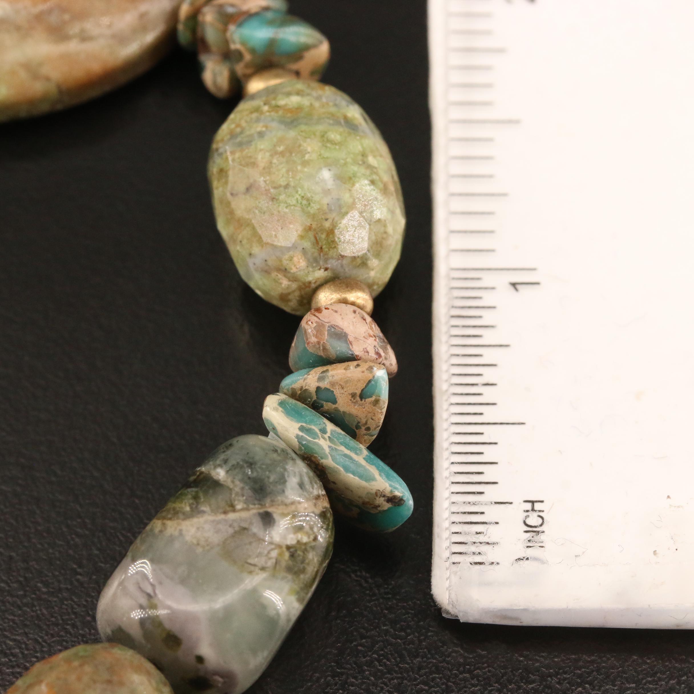 Gemstone Stretch Bracelets Featuring Aventurine, Rose Quartz and Unakite