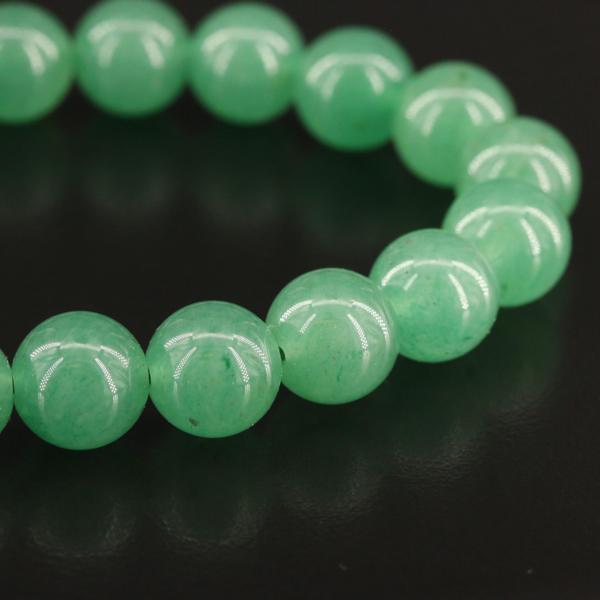 Gemstone Stretch Bracelets Featuring Aventurine, Rose Quartz and Unakite