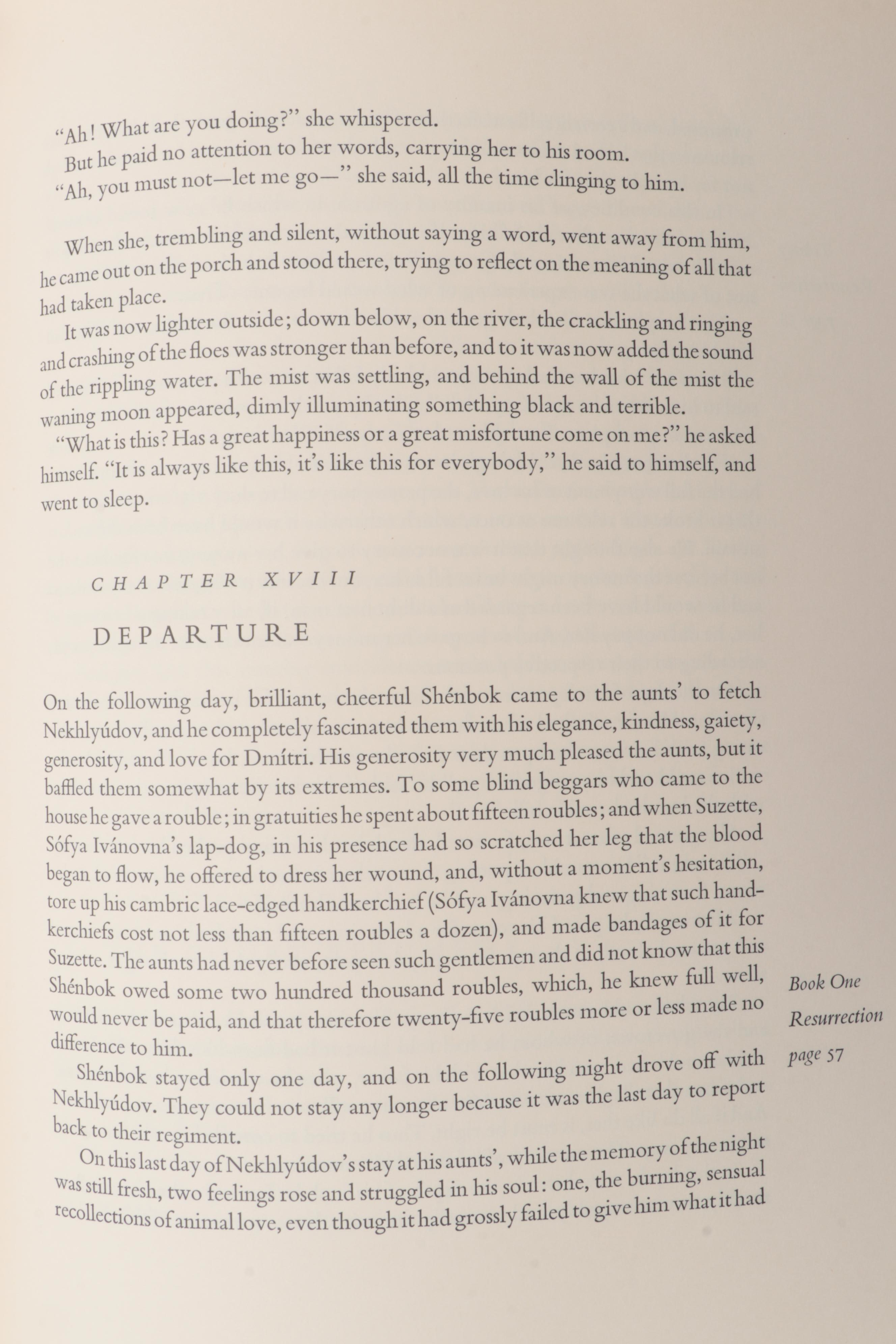 Fritz Eichenberg Signed Limited Edition "Resurrection" by Leo Tolstoy, 1963