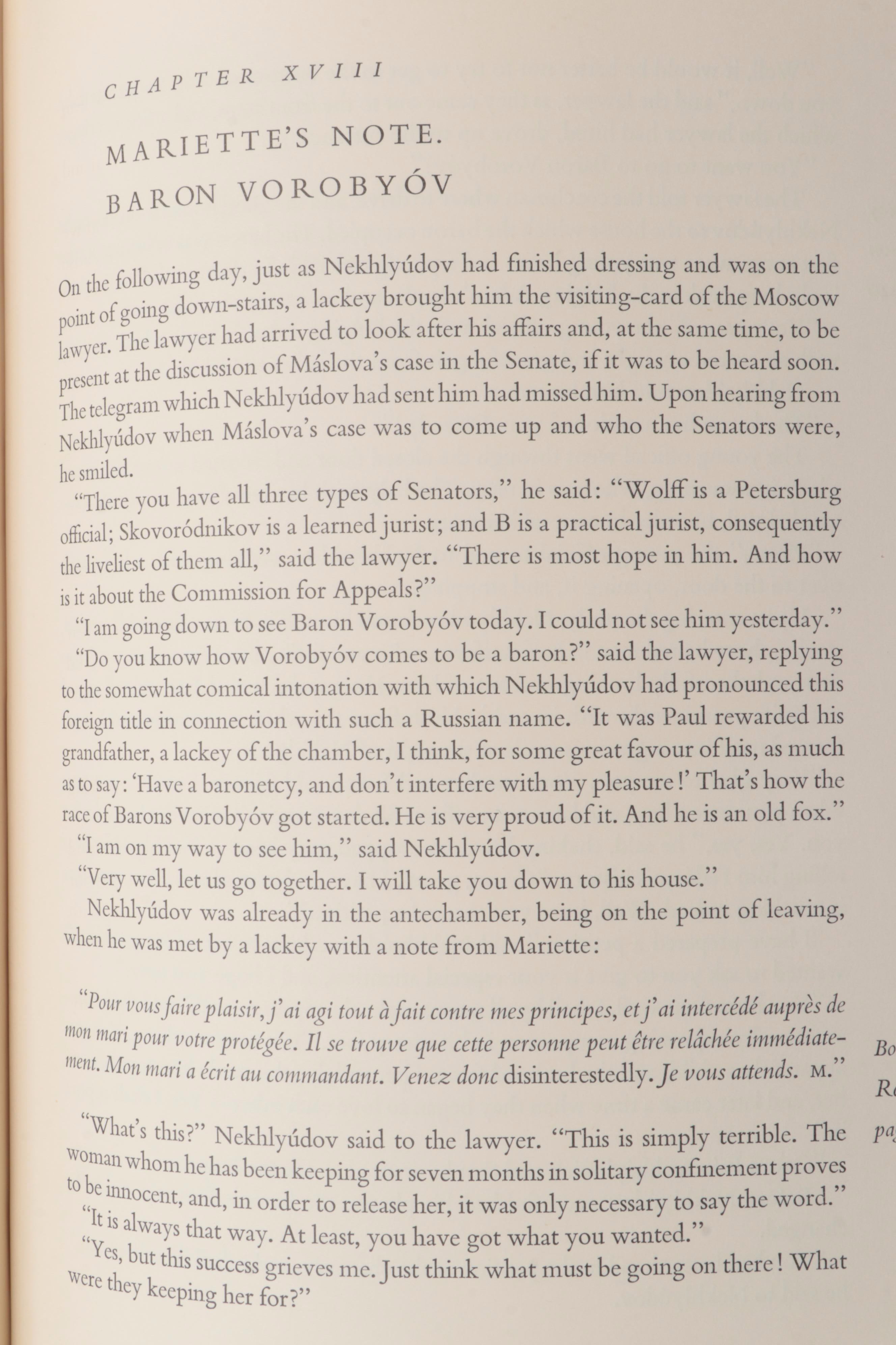Fritz Eichenberg Signed Limited Edition "Resurrection" by Leo Tolstoy, 1963