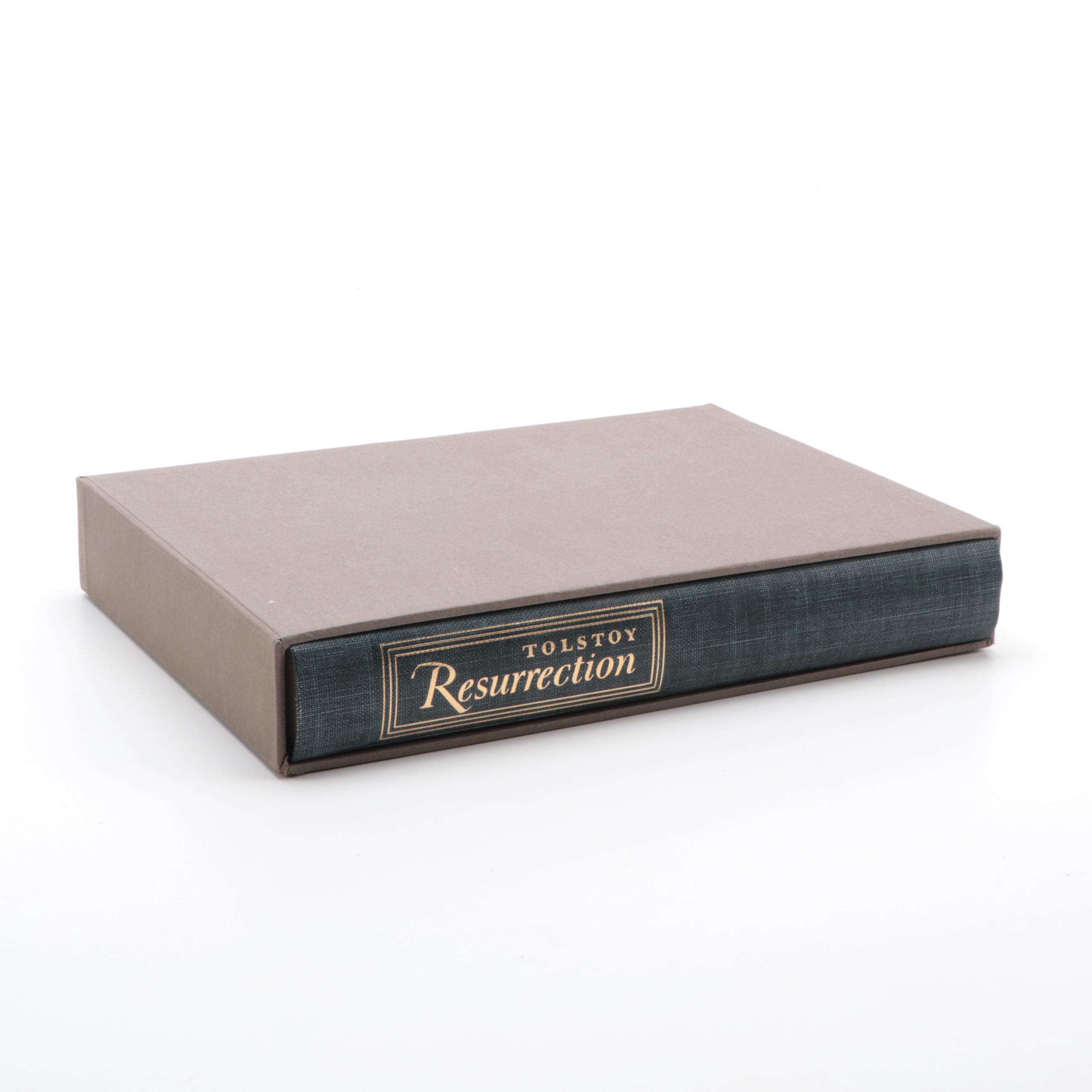 Fritz Eichenberg Signed Limited Edition "Resurrection" by Leo Tolstoy, 1963