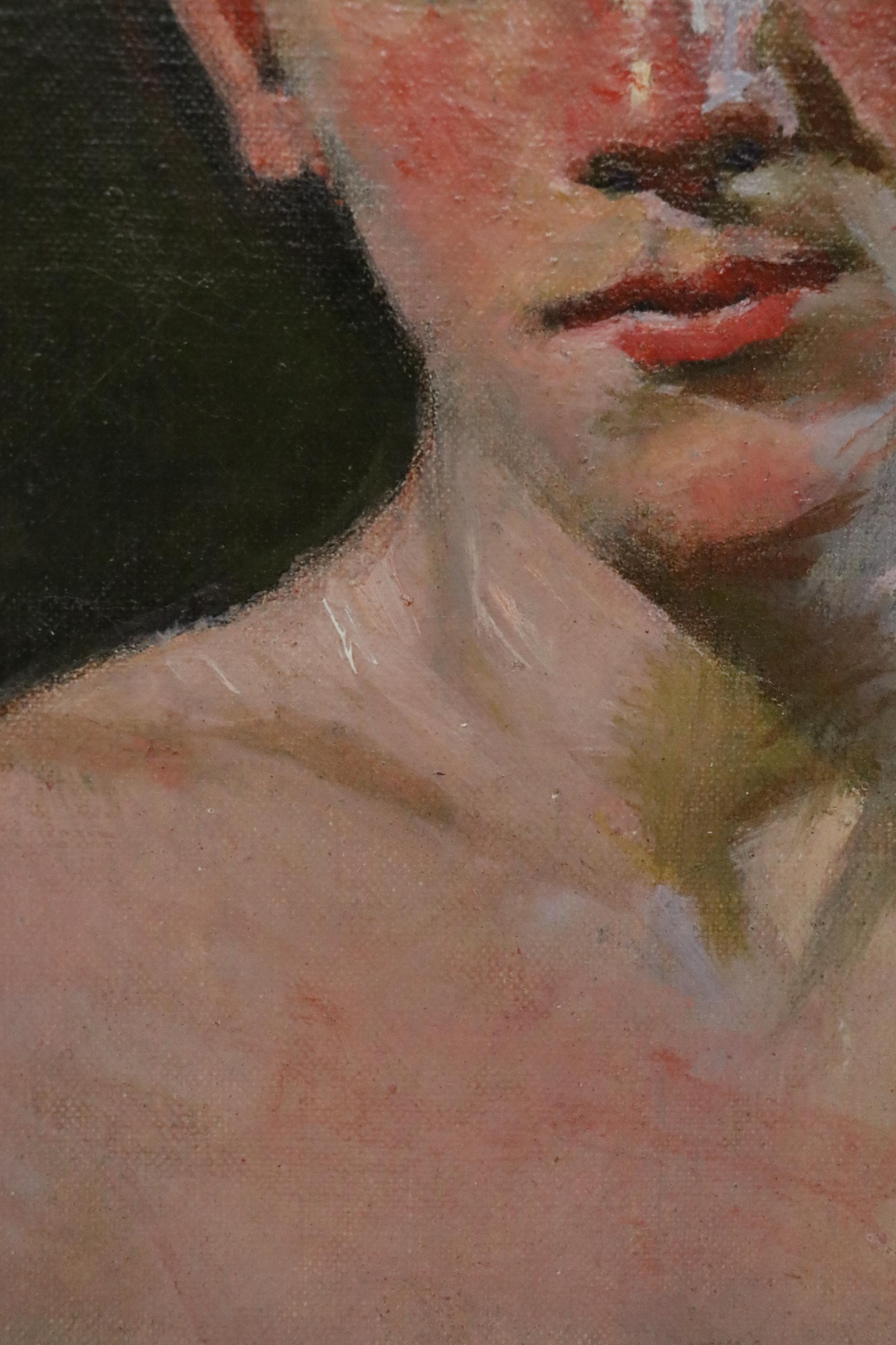 Denman Waldo Ross Oil Painting "Portrait of Henry Hunt Clark," 1927
