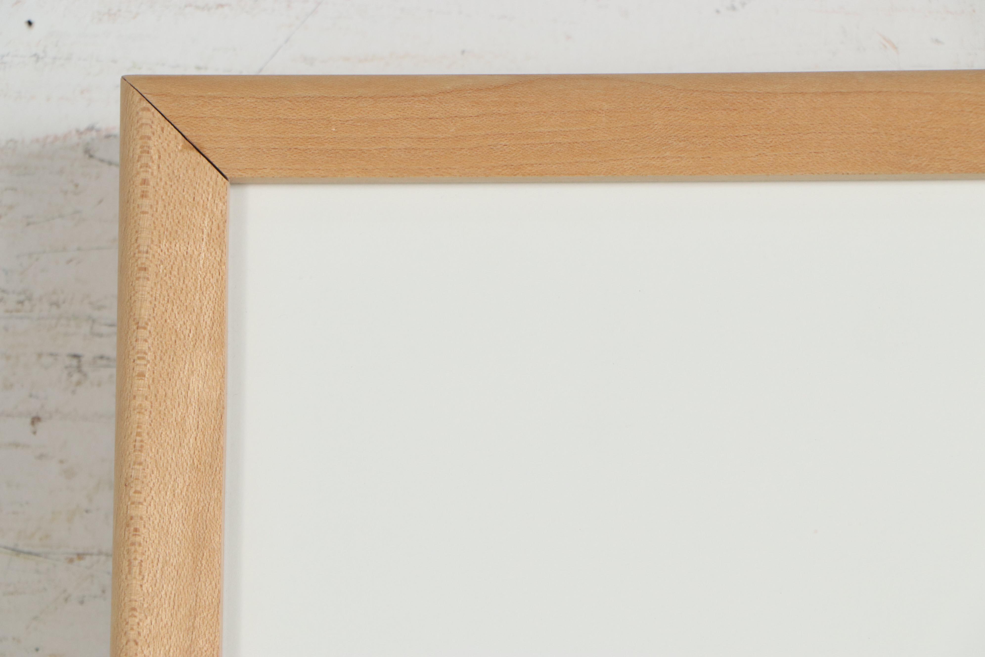 W. Scott Wilson Abstract Watercolor Painting with Paper Collage