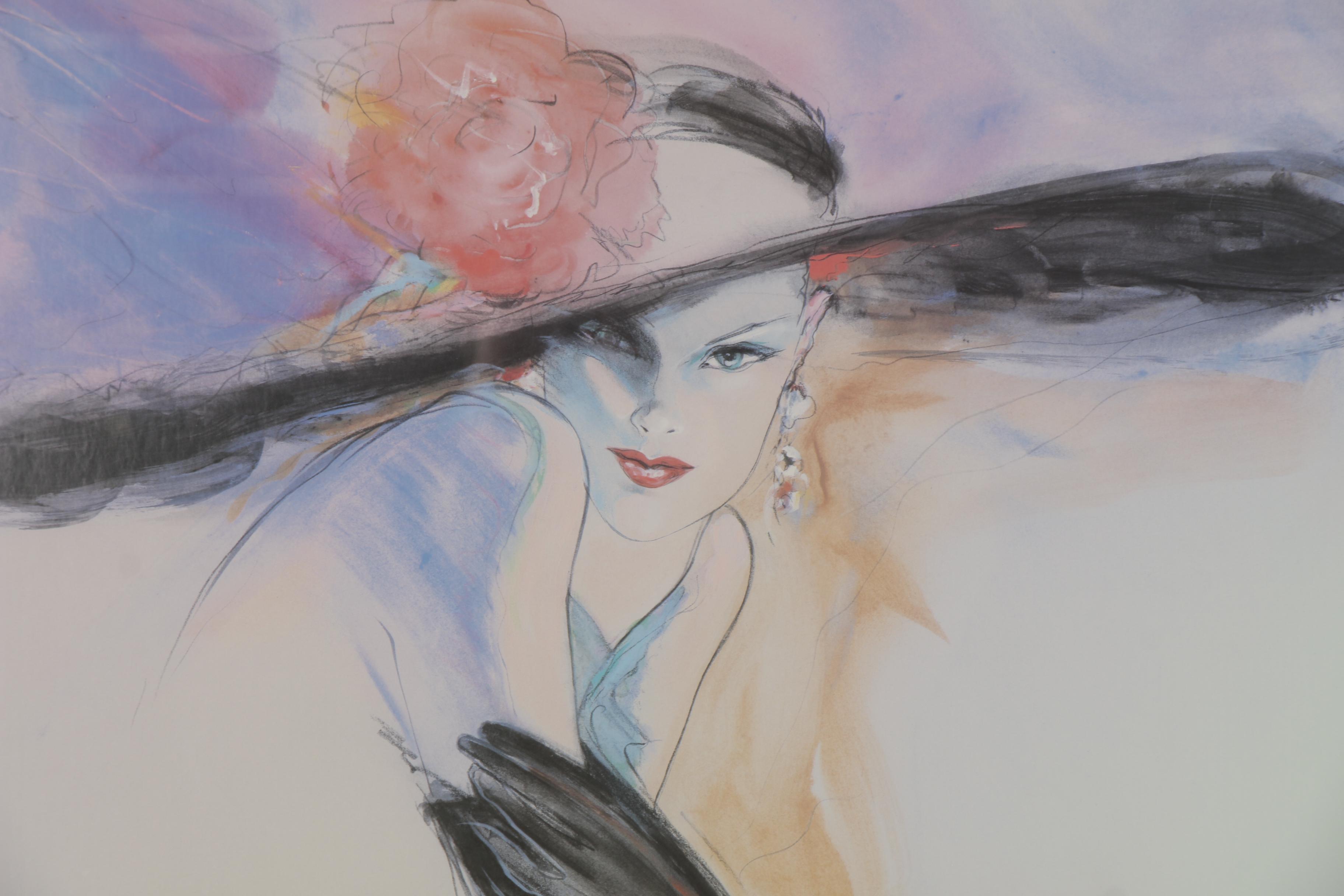 Richard Ely Offset Lithograph "New Orleans Mardi Gras Magic," 1993