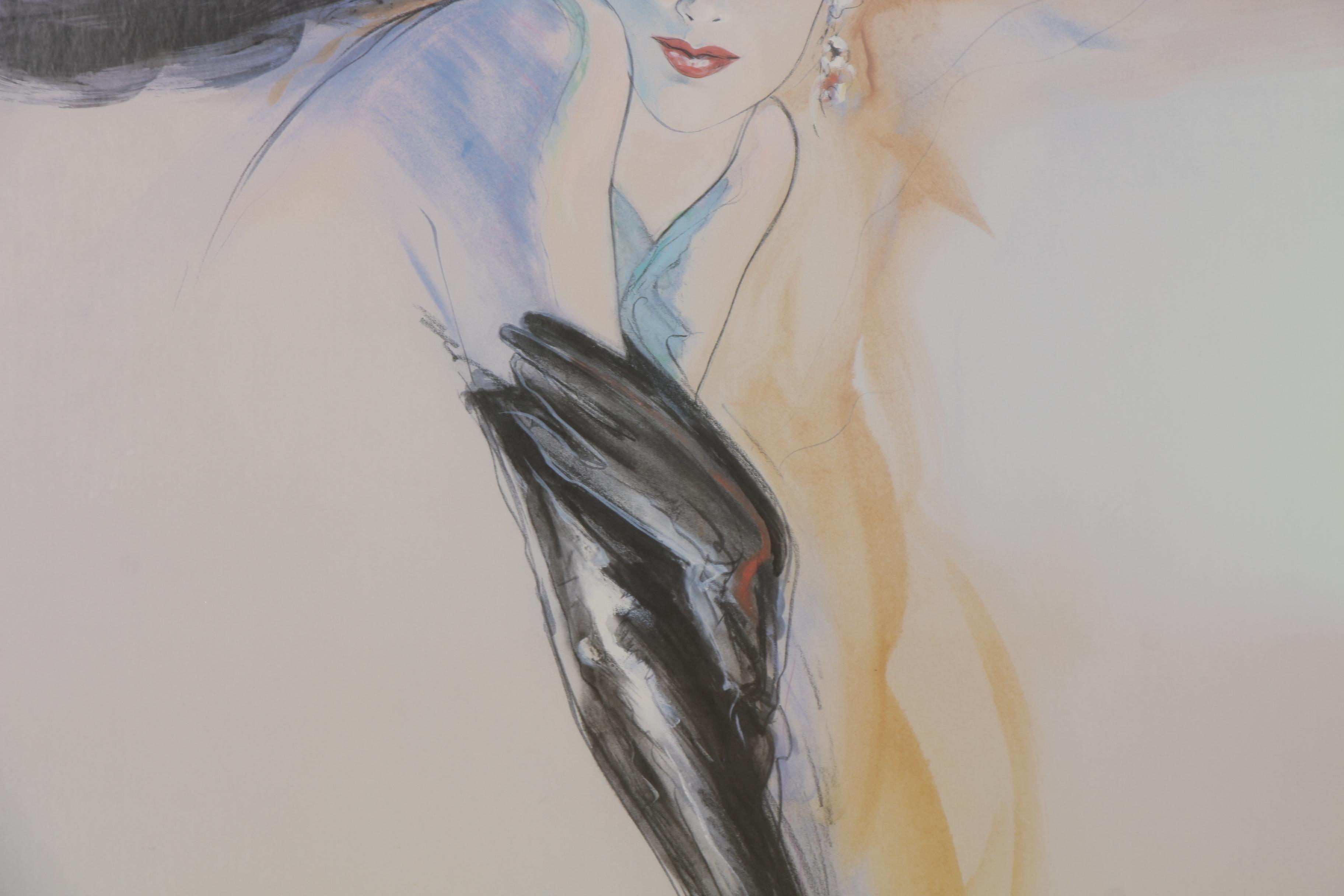 Richard Ely Offset Lithograph "New Orleans Mardi Gras Magic," 1993