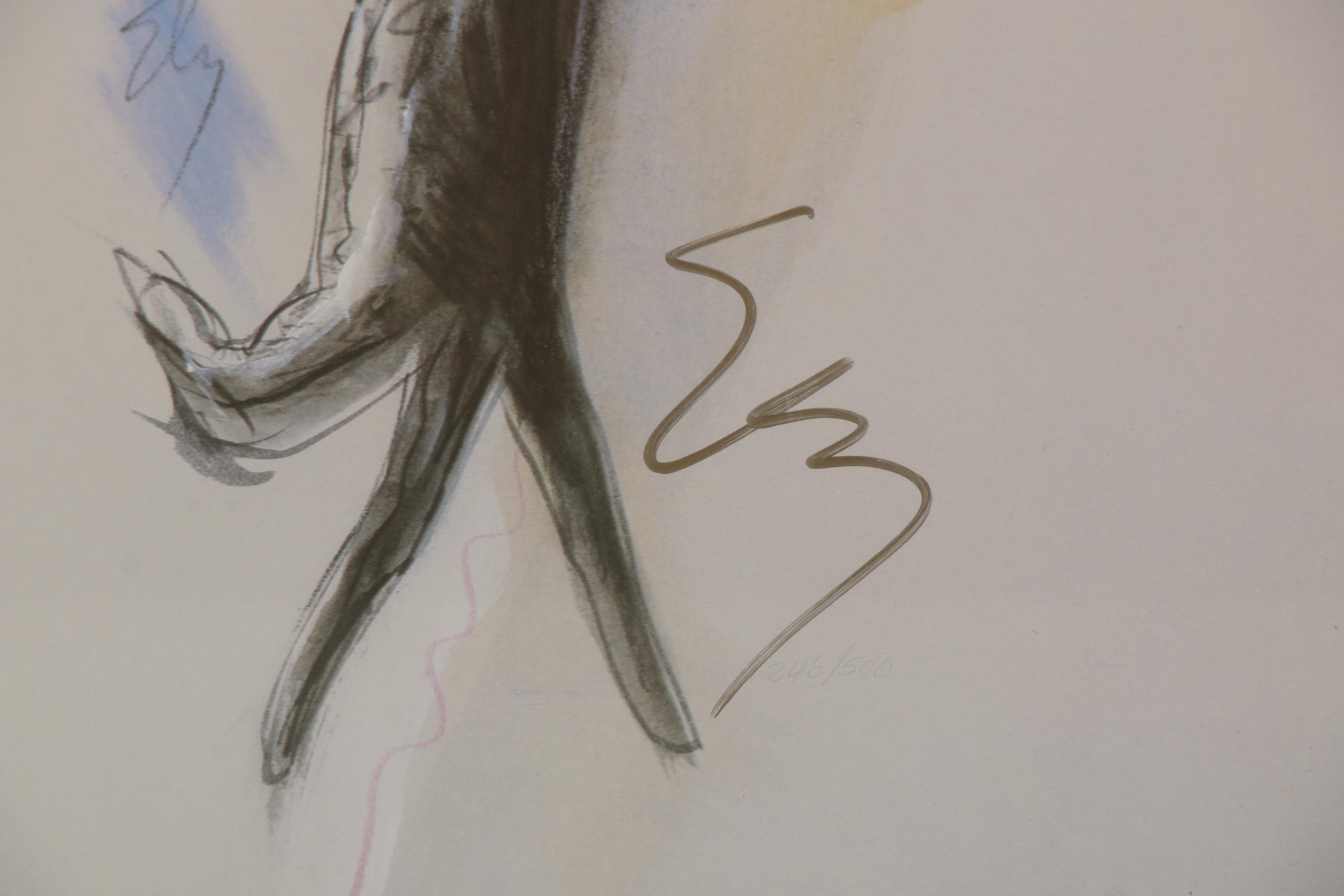 Richard Ely Offset Lithograph "New Orleans Mardi Gras Magic," 1993