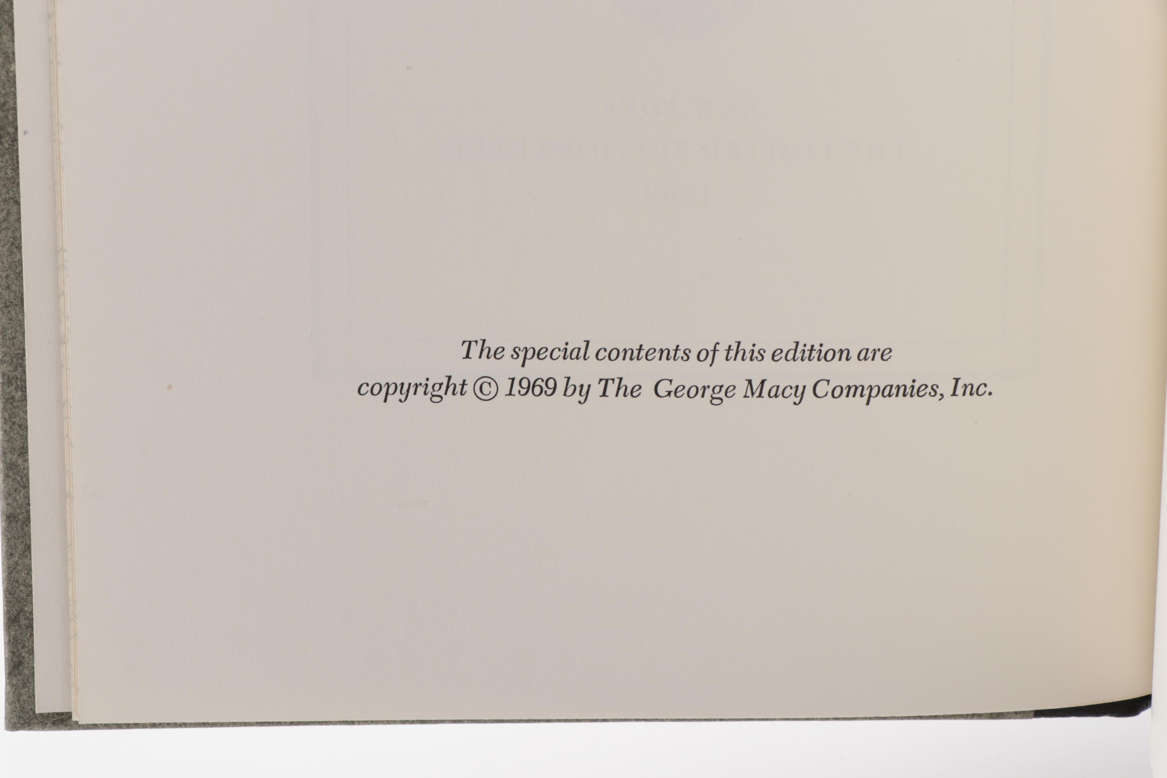 A. Miller Parker Signed Limited Edition "Jude the Obscure" by Thomas Hardy, 1969