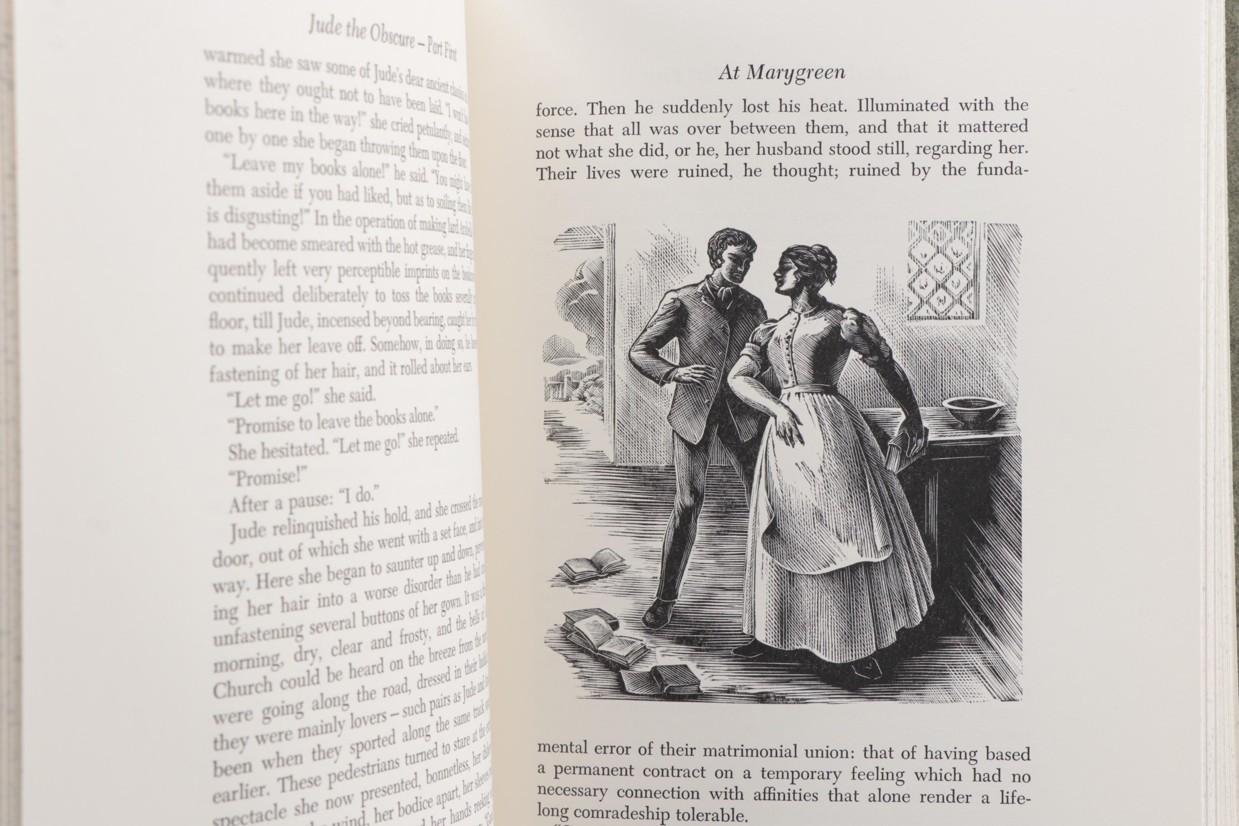 A. Miller Parker Signed Limited Edition "Jude the Obscure" by Thomas Hardy, 1969