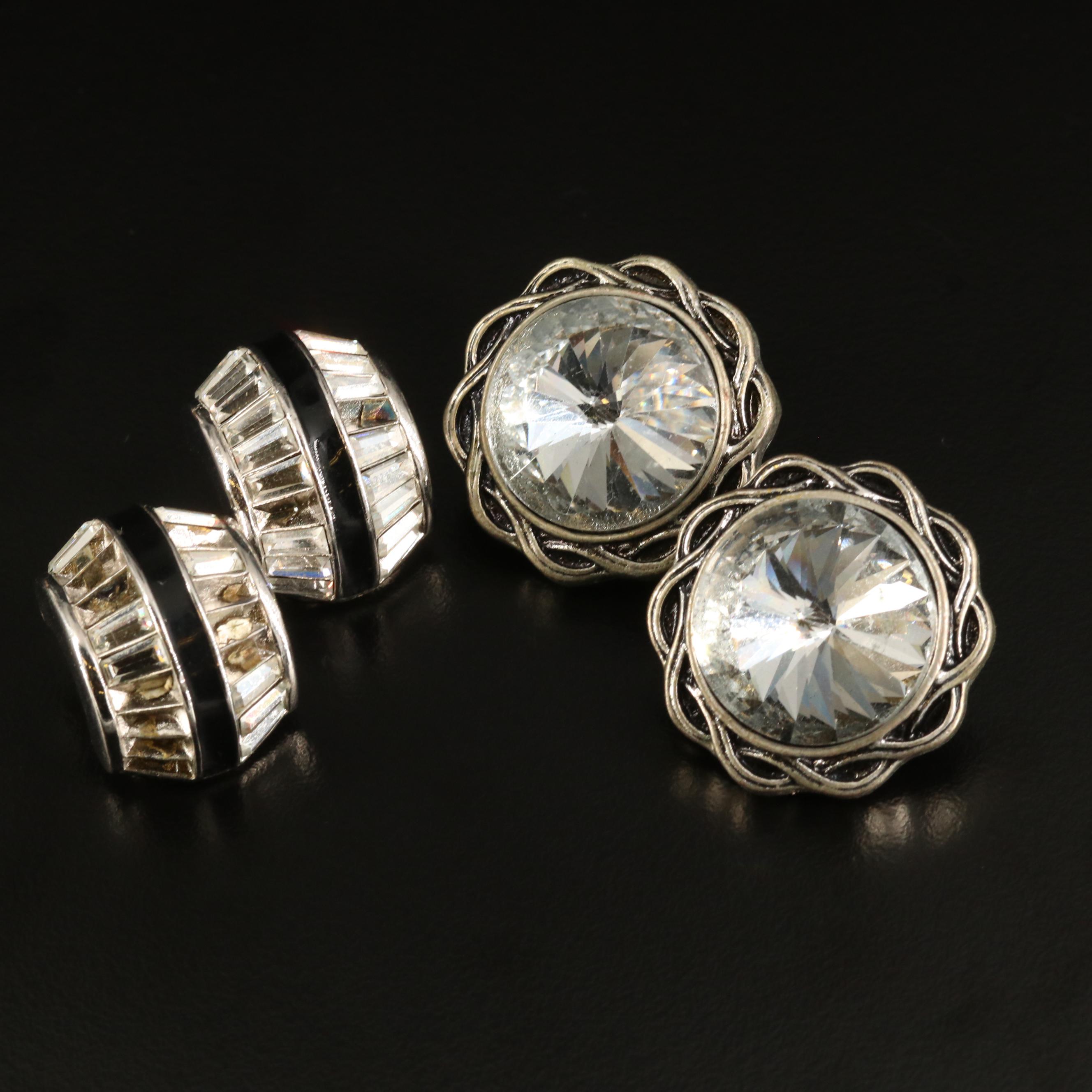 Earrings, Pendant and Ring Including Sterling, Swarovski and Christian Dior