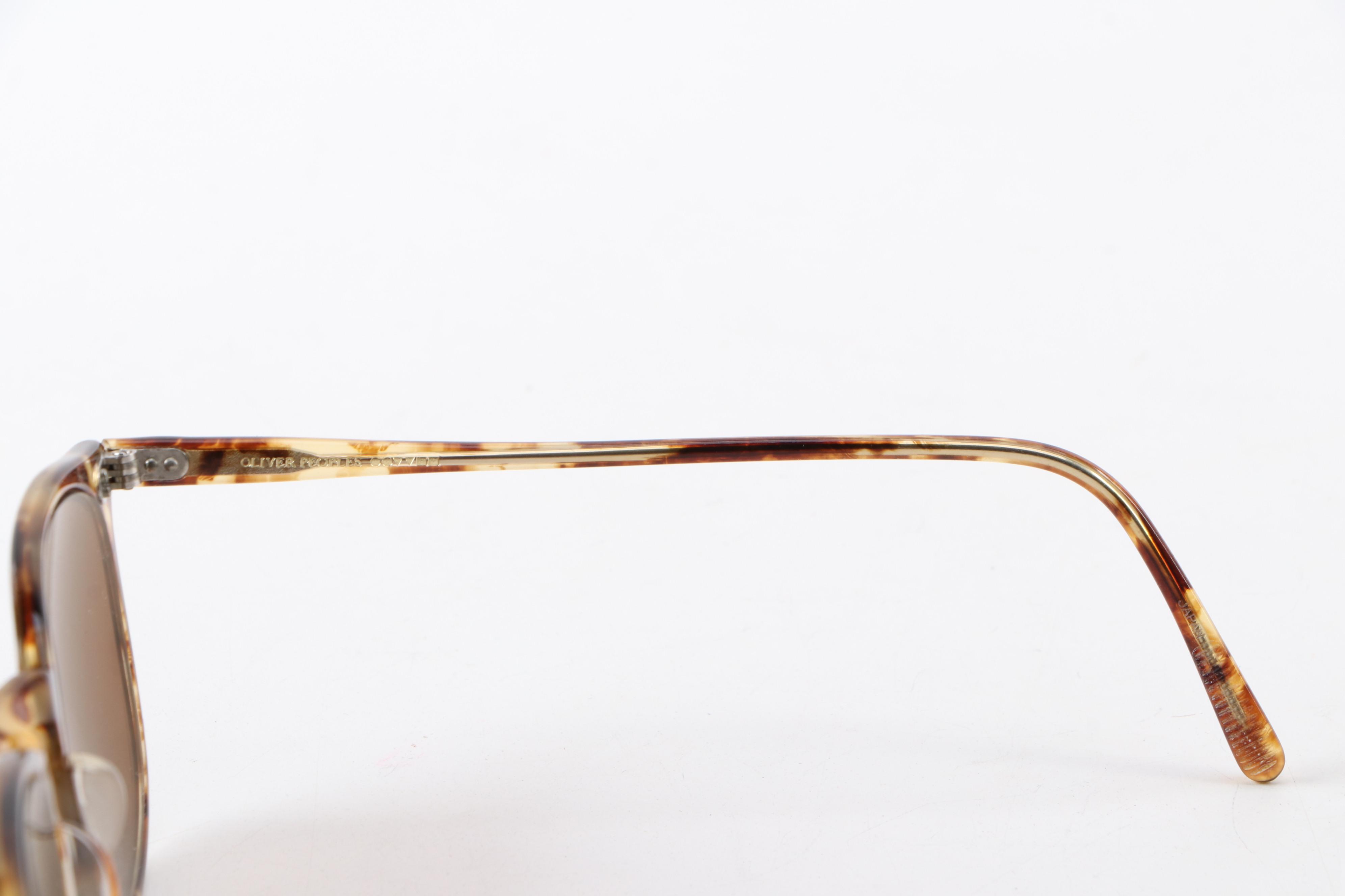 Oliver Peoples Finley Prescription Sunglasses and Morgenthal Frederics Case