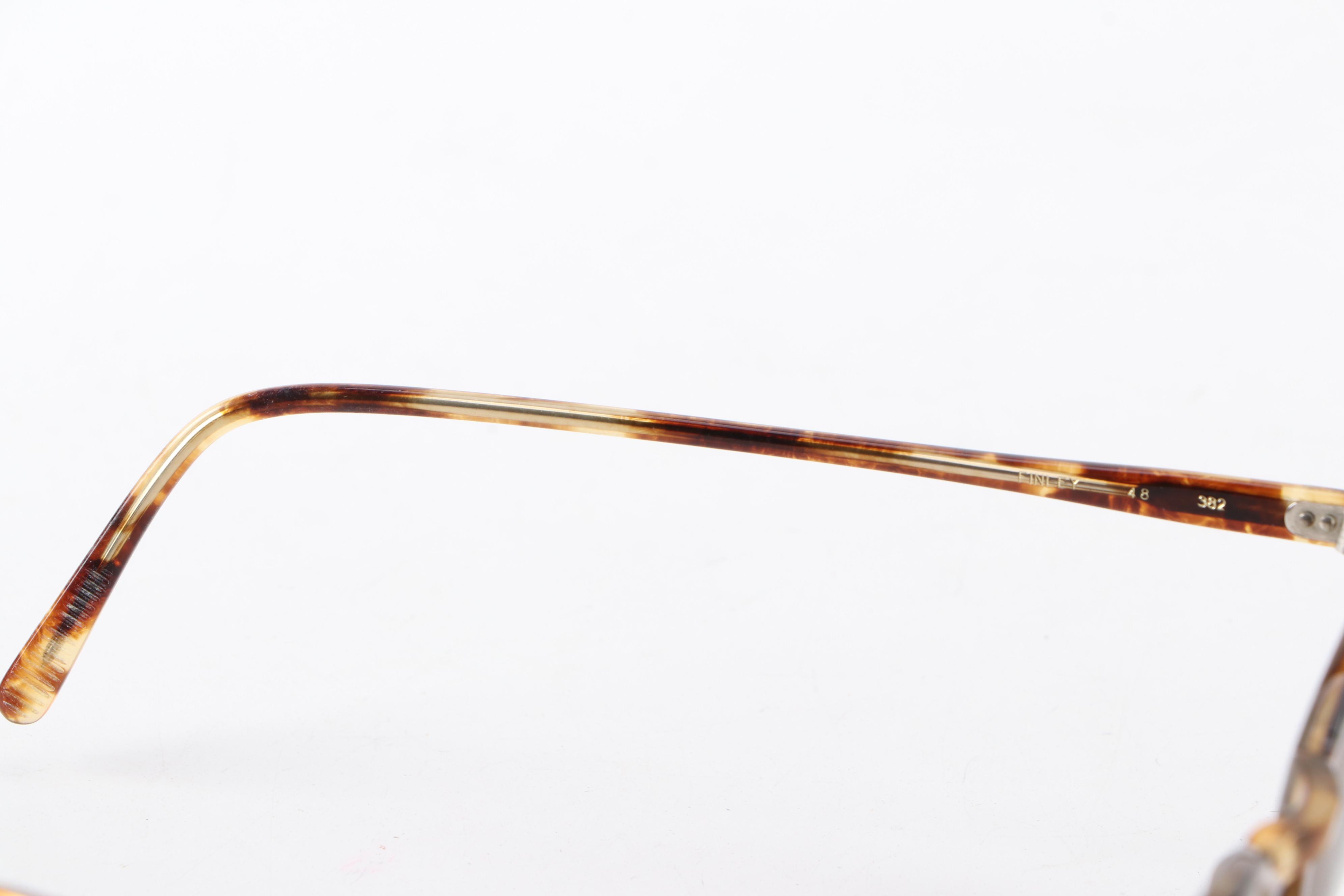 Oliver Peoples Finley Prescription Sunglasses and Morgenthal Frederics Case