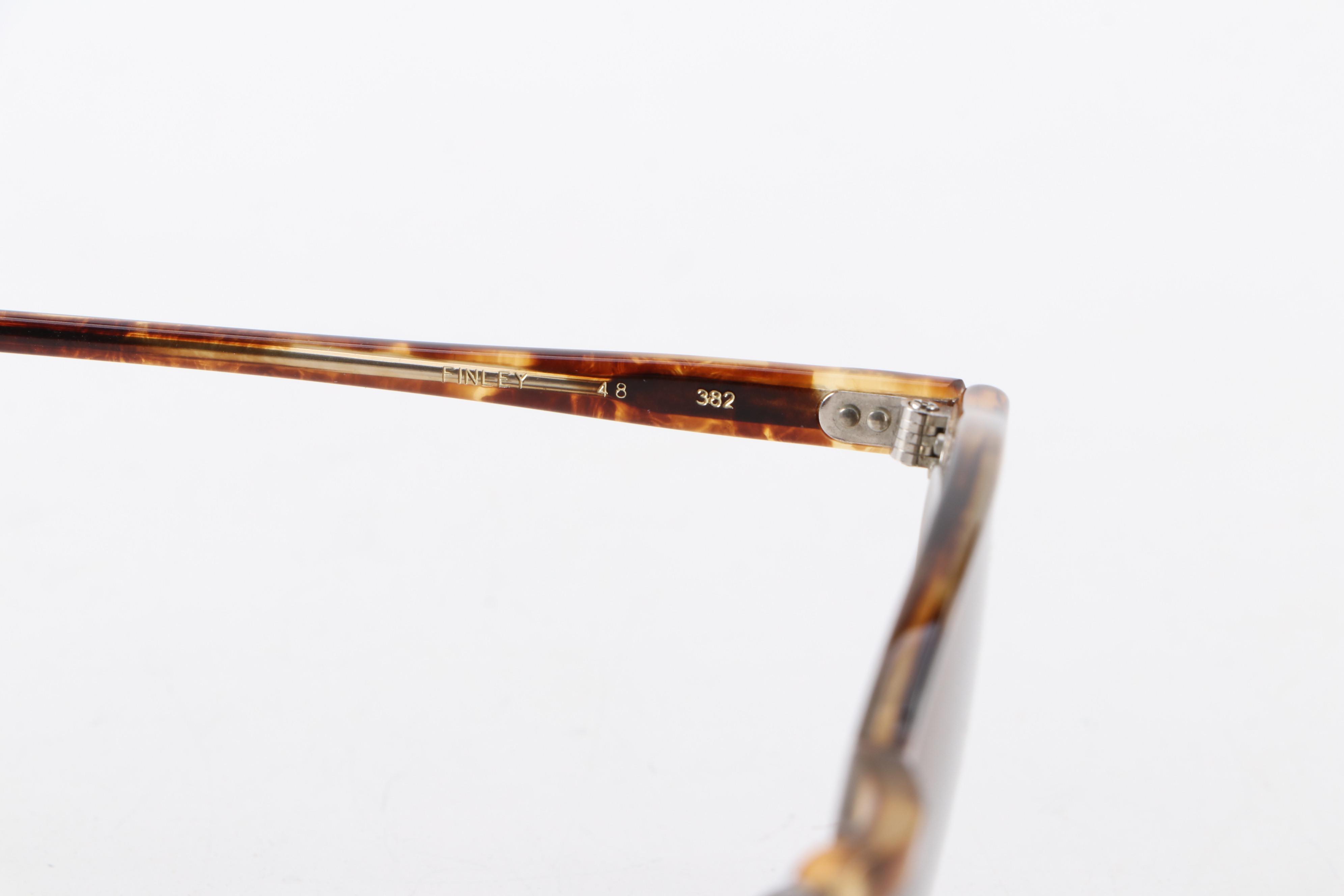 Oliver Peoples Finley Prescription Sunglasses and Morgenthal Frederics Case