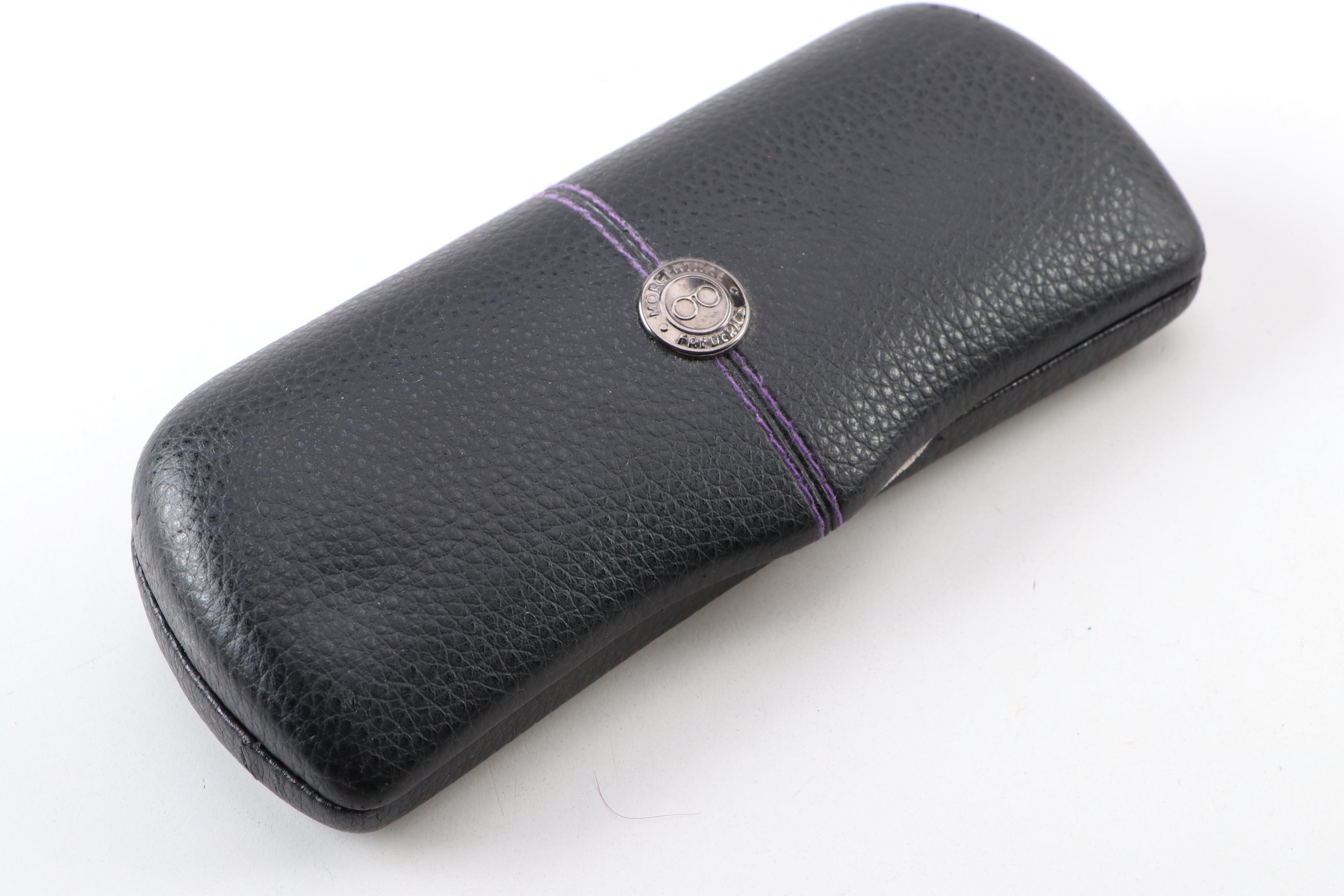 Oliver Peoples Finley Prescription Sunglasses and Morgenthal Frederics Case