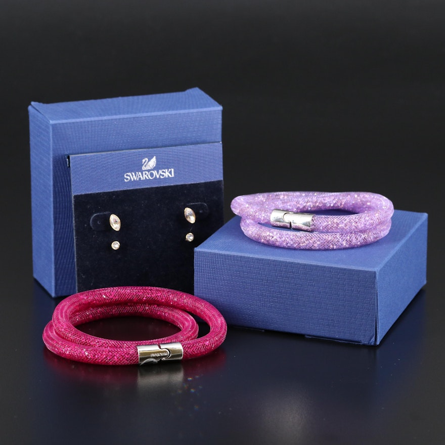 Swarovski Jewelry Featuring "Stardust" Bracelets