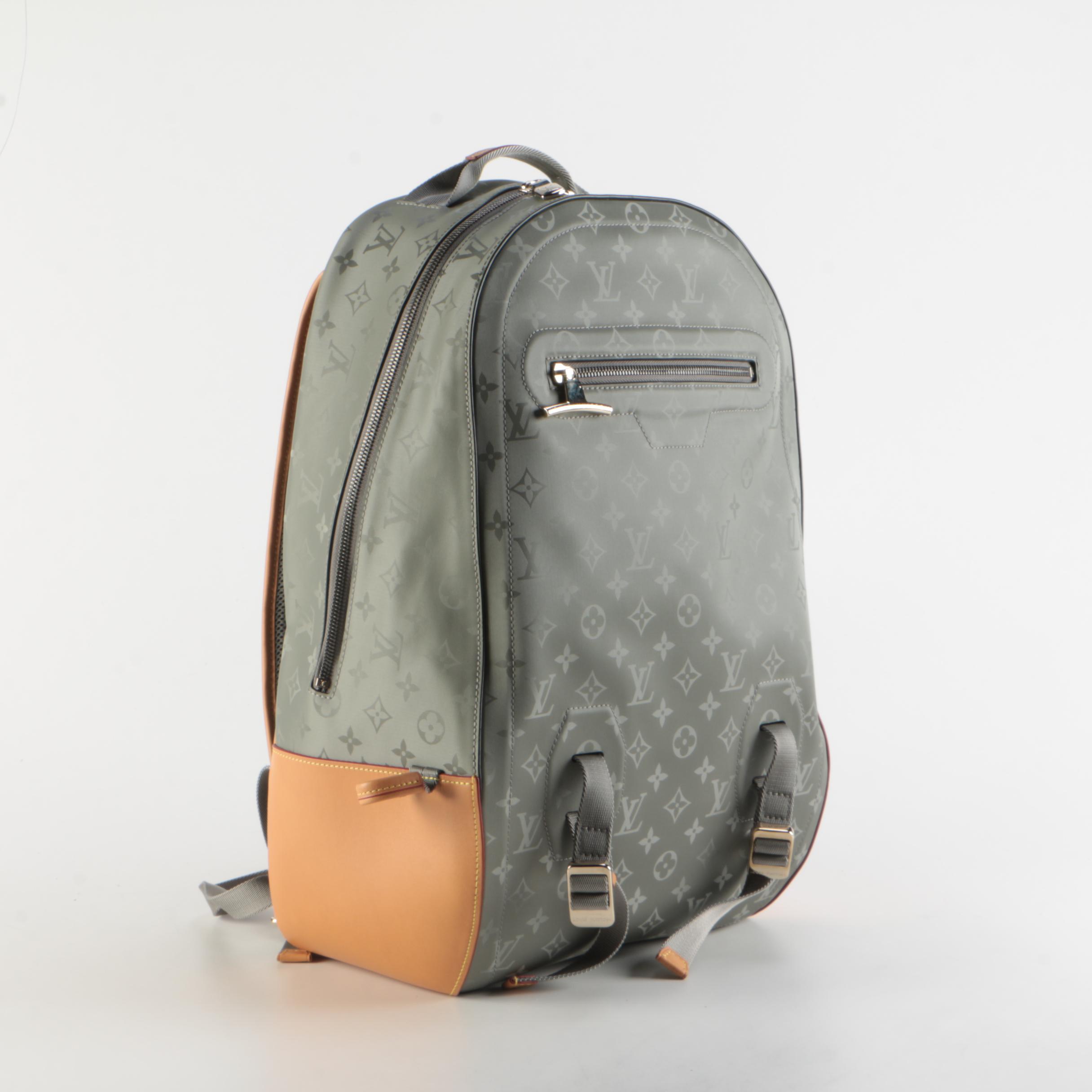 Louis Vuitton Limited Edition Backpack GM in Titanium Monogram Canvas