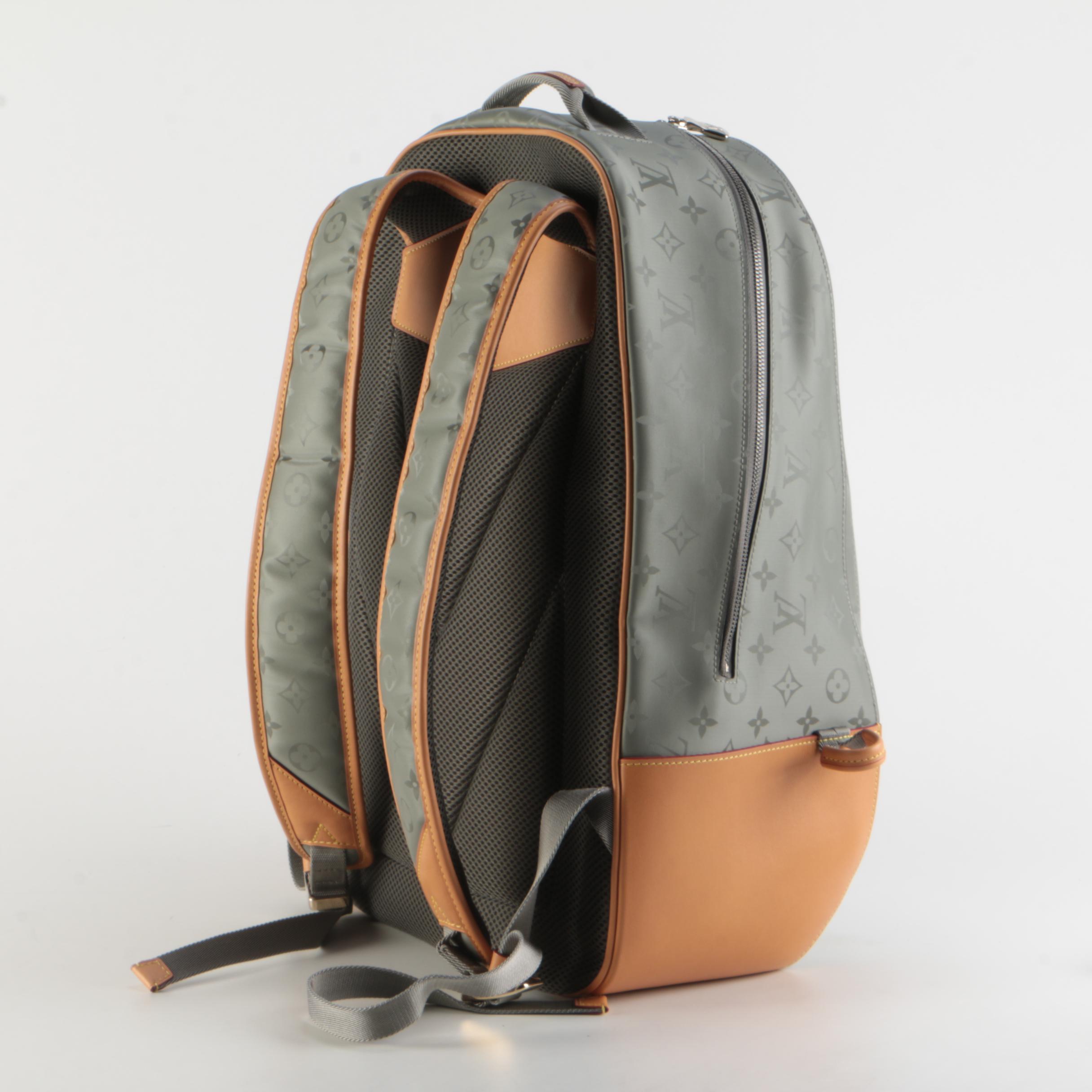Louis Vuitton Limited Edition Backpack GM in Titanium Monogram Canvas