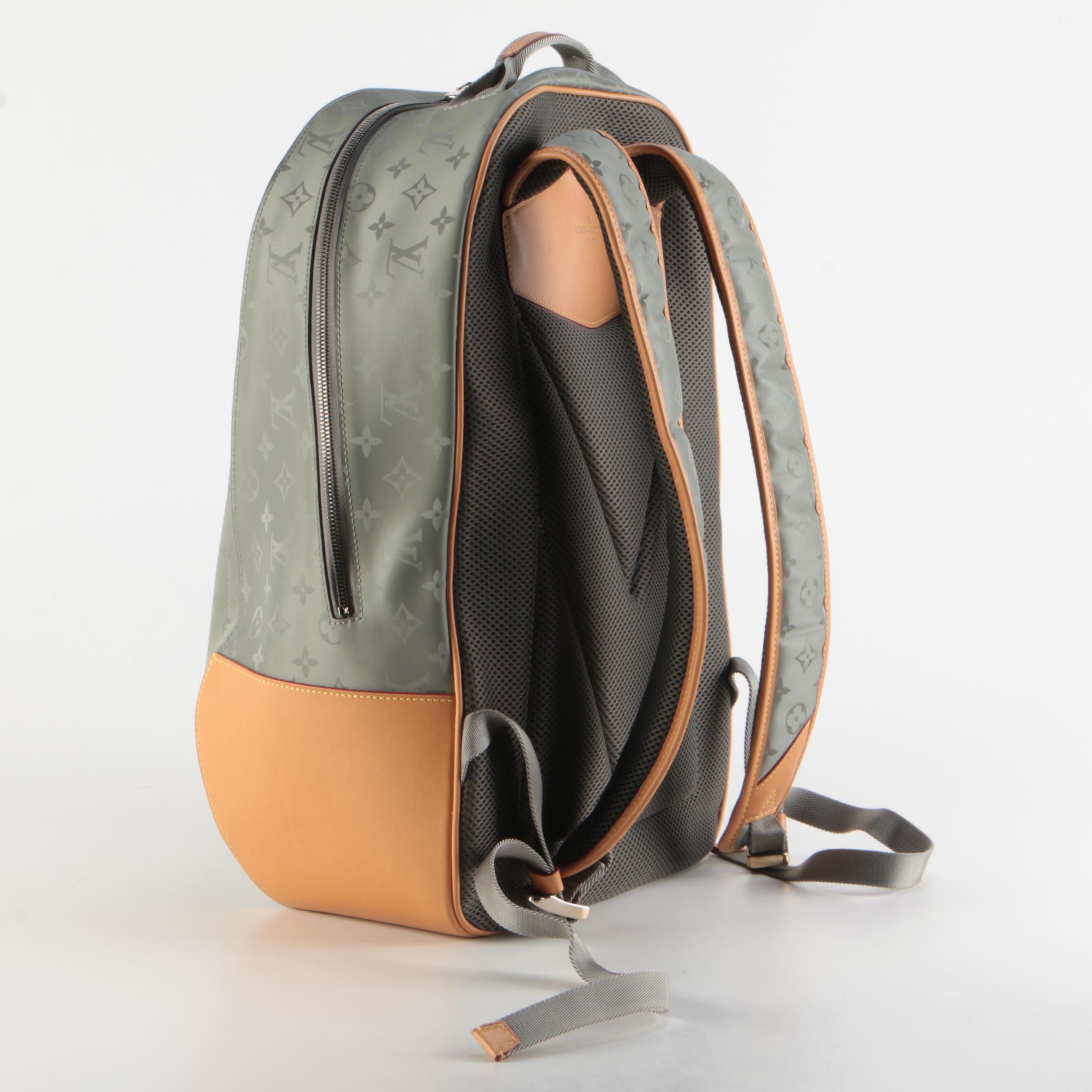 Louis Vuitton Limited Edition Backpack GM in Titanium Monogram Canvas