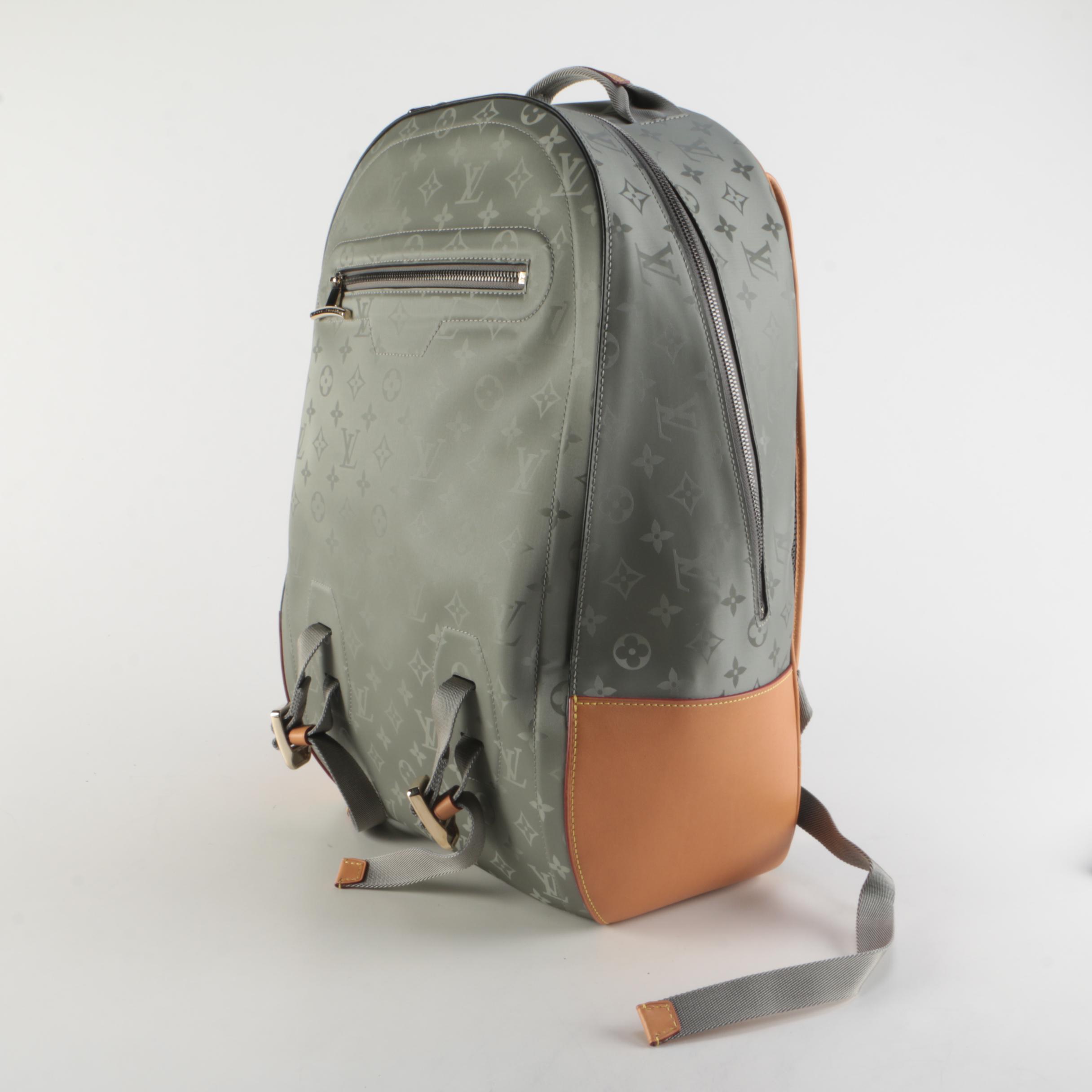 Louis Vuitton Limited Edition Backpack GM in Titanium Monogram Canvas