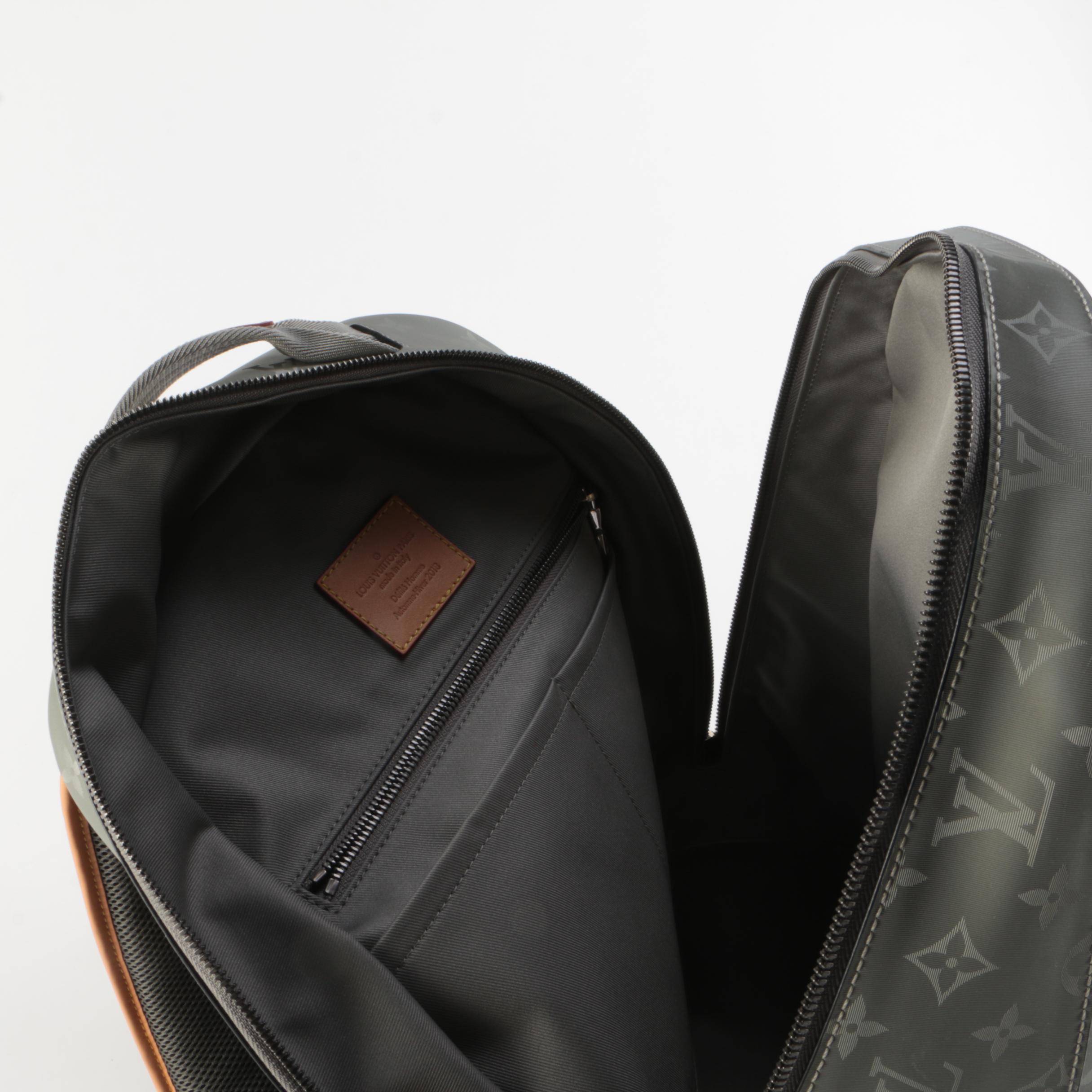 Louis Vuitton Limited Edition Backpack GM in Titanium Monogram Canvas