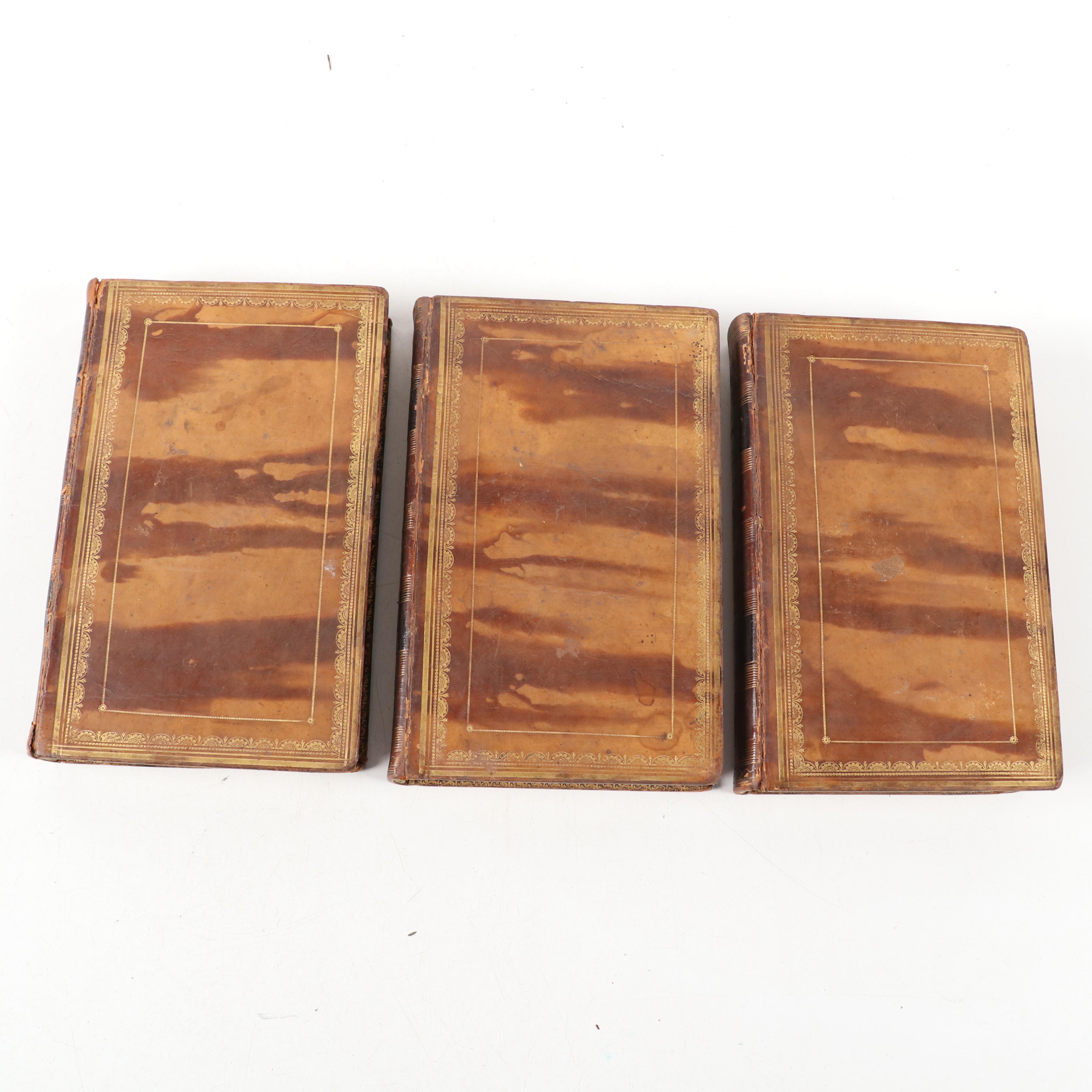 "The Letters of Marcus Tullius Cicero" Sixth Edition Three-Volume Set, 1804