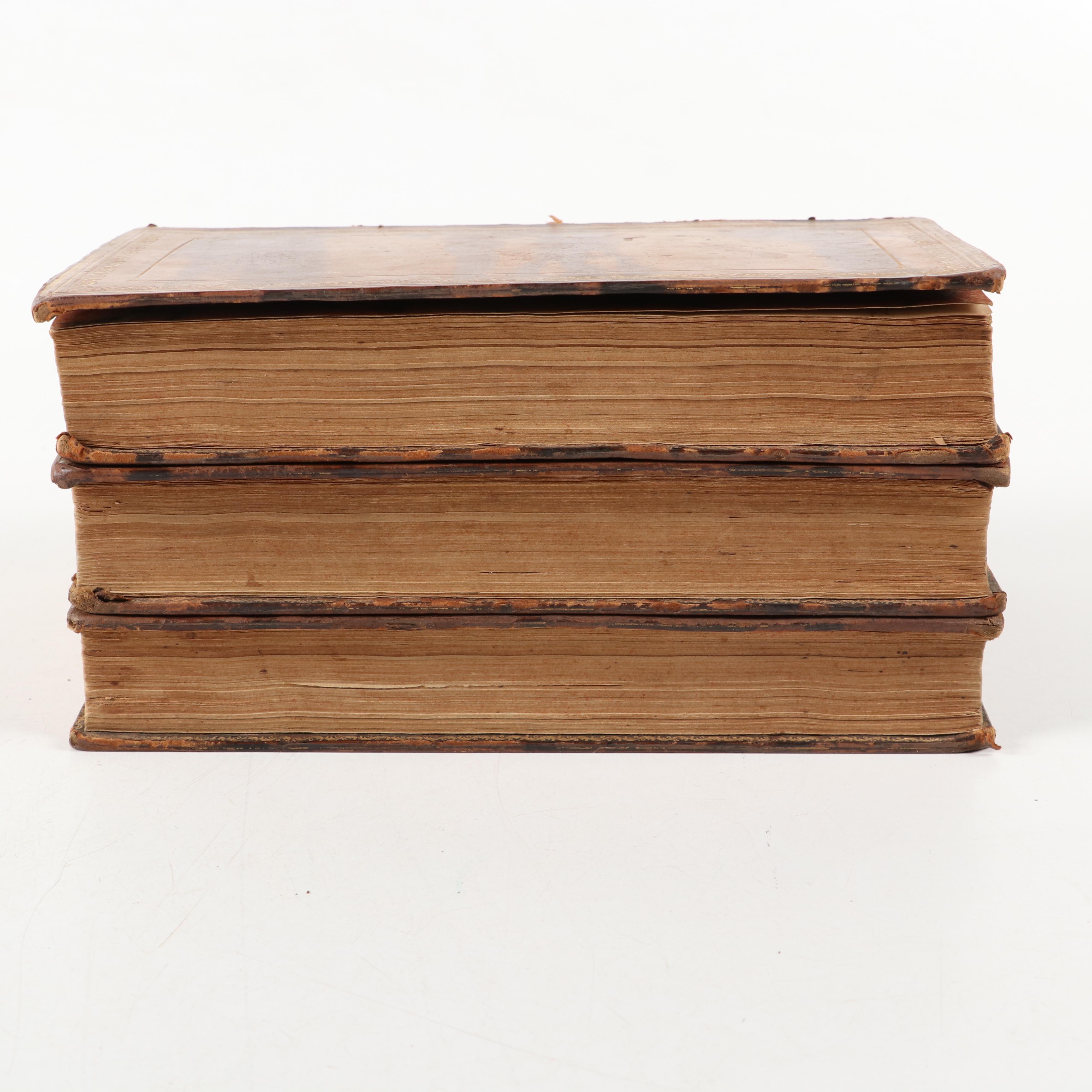 "The Letters of Marcus Tullius Cicero" Sixth Edition Three-Volume Set, 1804