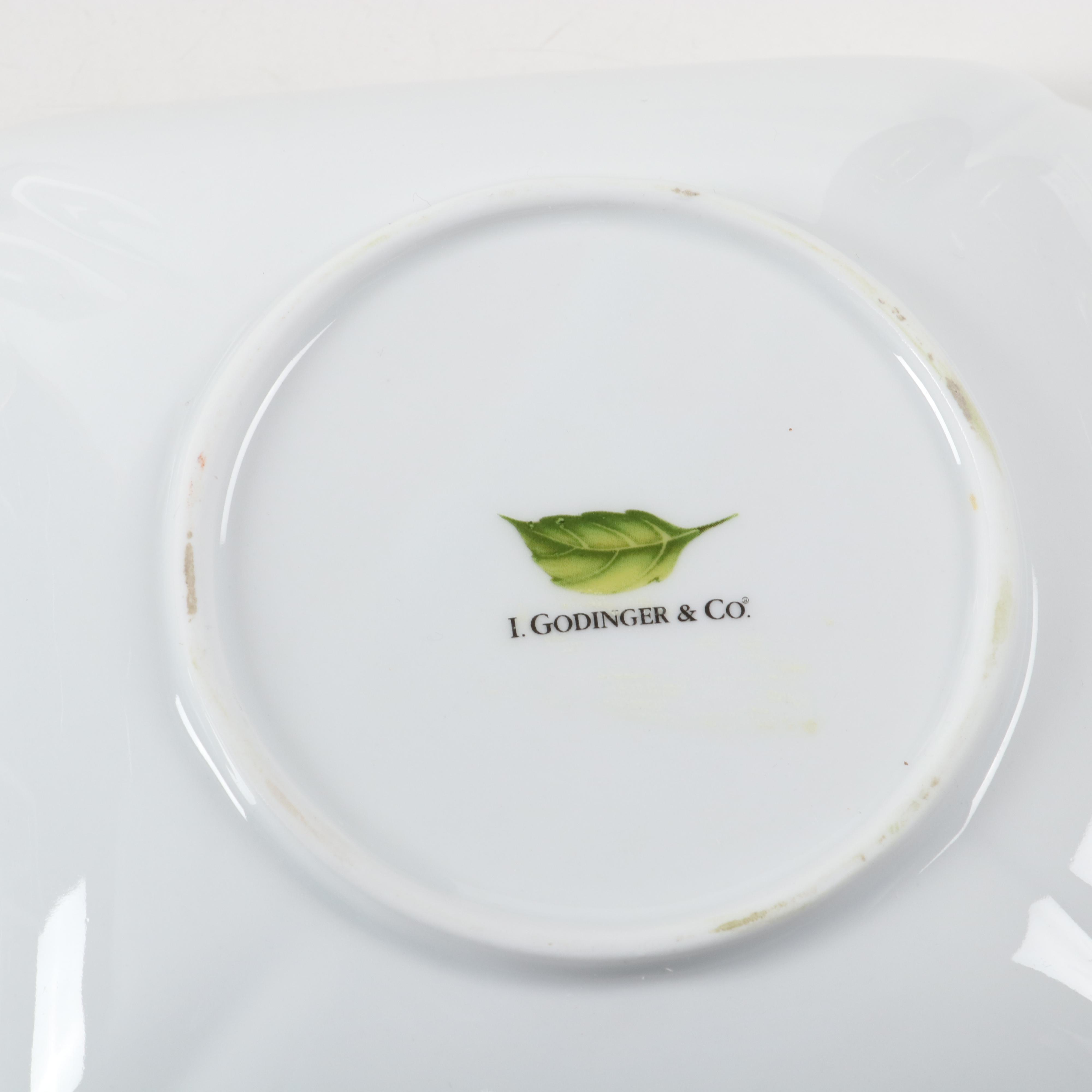 Queen's Dragonfly China Dinnerware and I. Godinger & Co. Porcelain Bowls