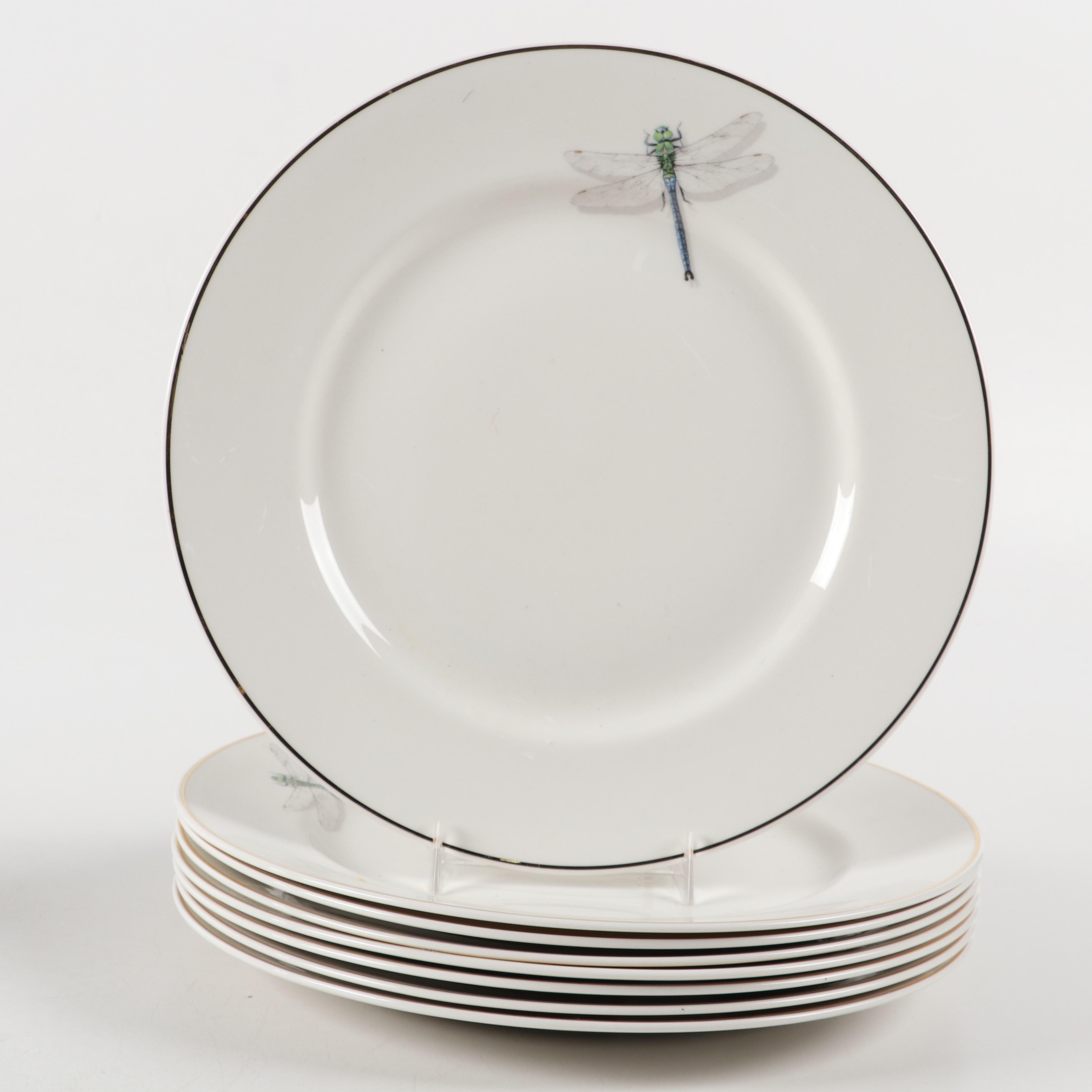 Queen's Dragonfly China Dinnerware and I. Godinger & Co. Porcelain Bowls