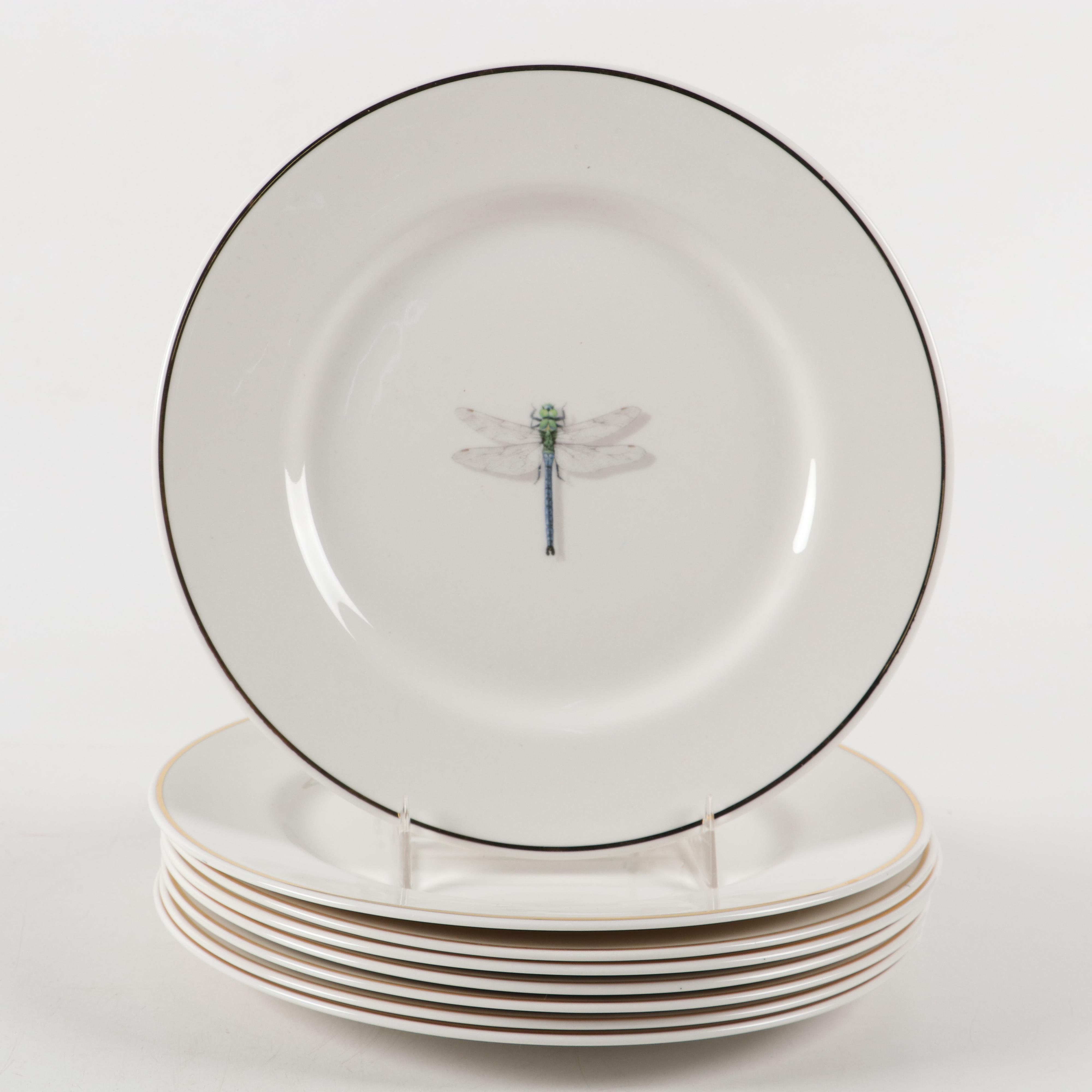 Queen's Dragonfly China Dinnerware and I. Godinger & Co. Porcelain Bowls