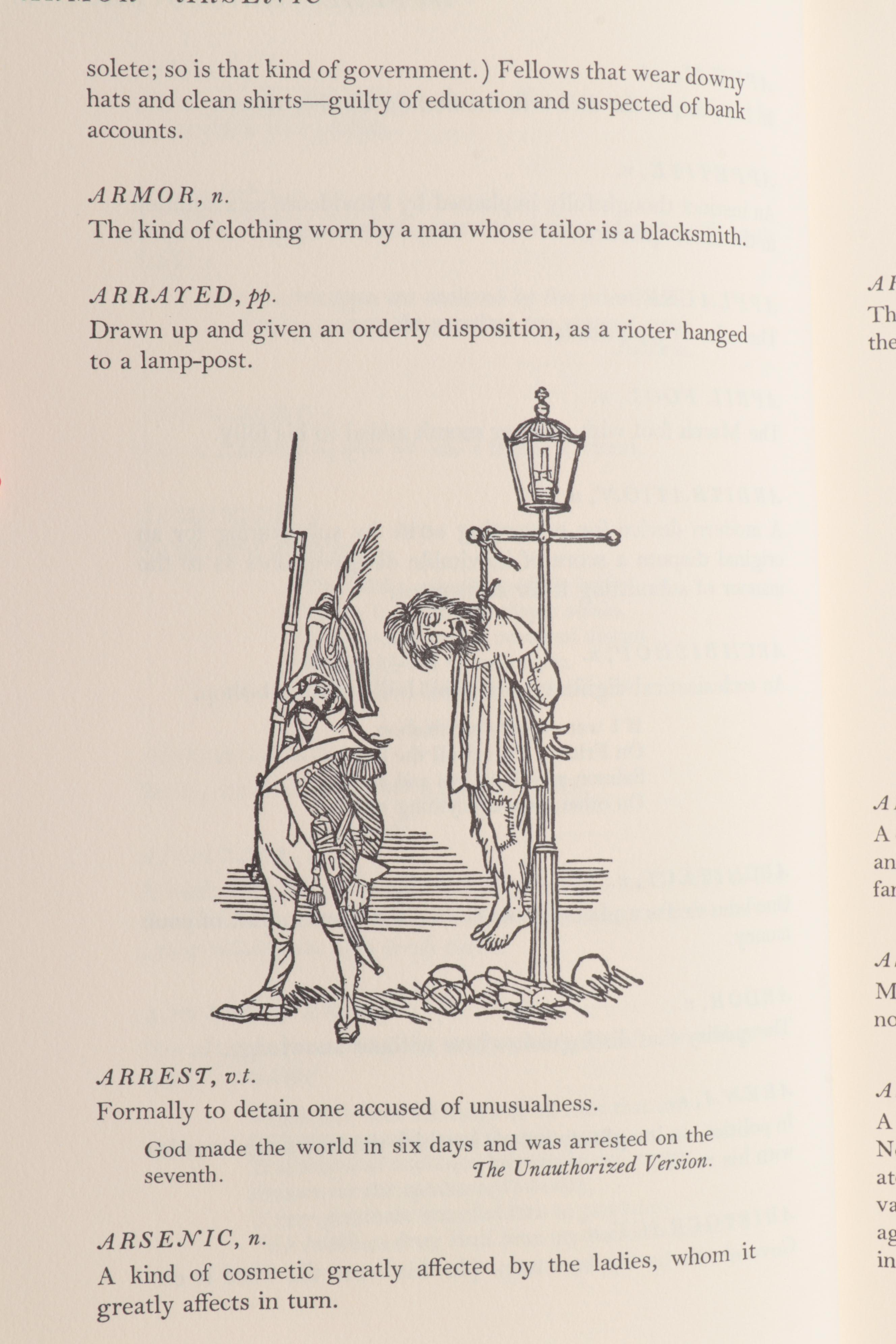 Artist Signed Limited Edition "The Devil's Dictionary" and "The Panchatantra"