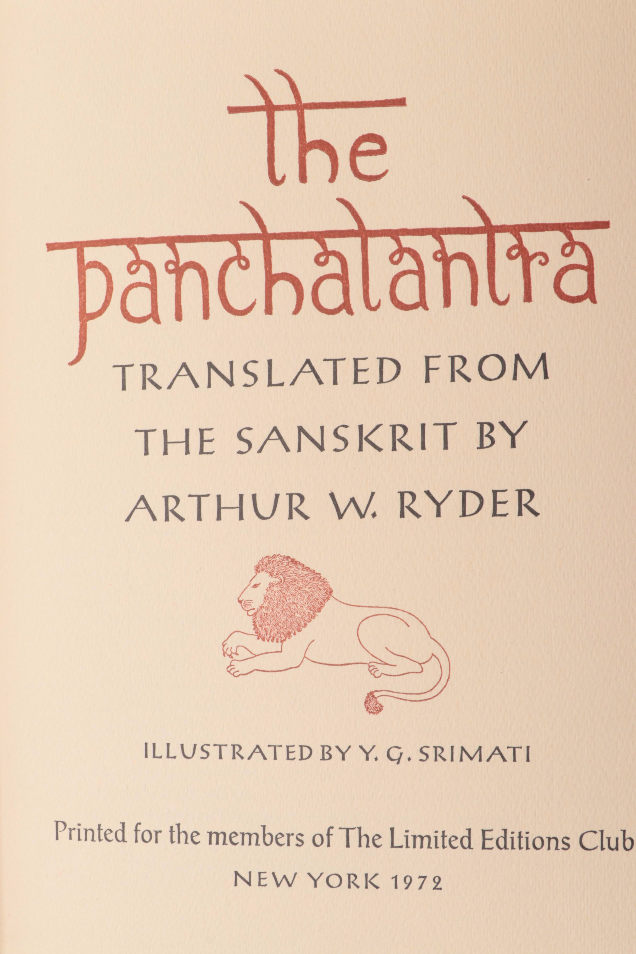 Artist Signed Limited Edition "The Devil's Dictionary" and "The Panchatantra"