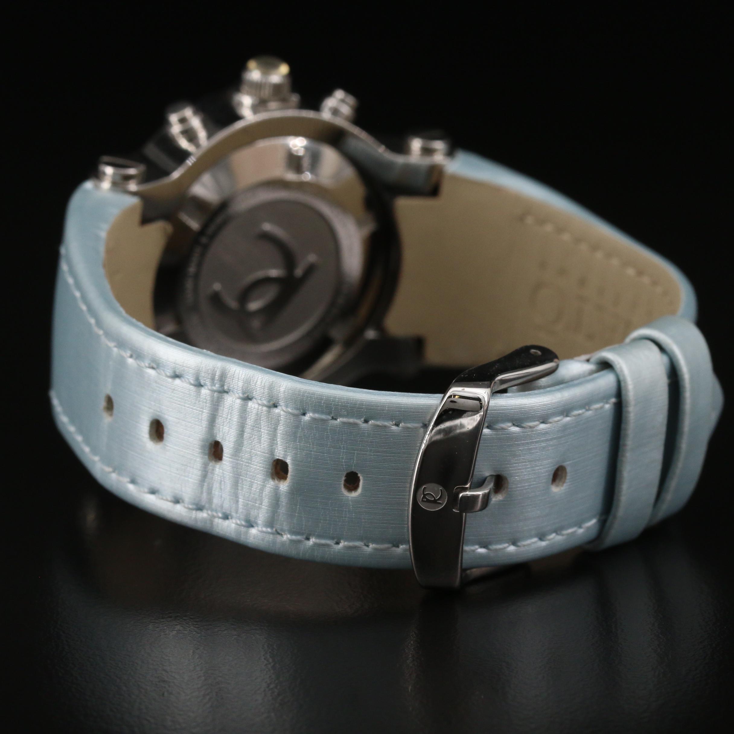 Renato Beauty Hybrid Ltd. Edition Chronograph Diamond Dial Quartz Watch