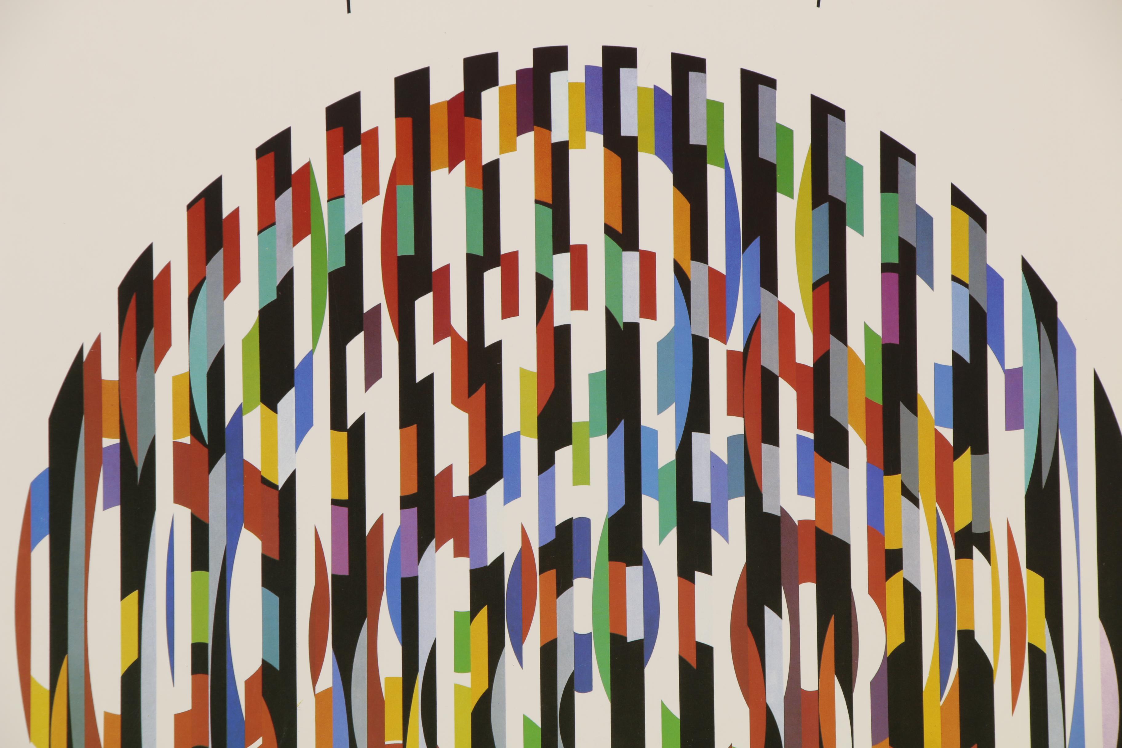 Poster for Yaacov Agam "New York Art Expo," 1981