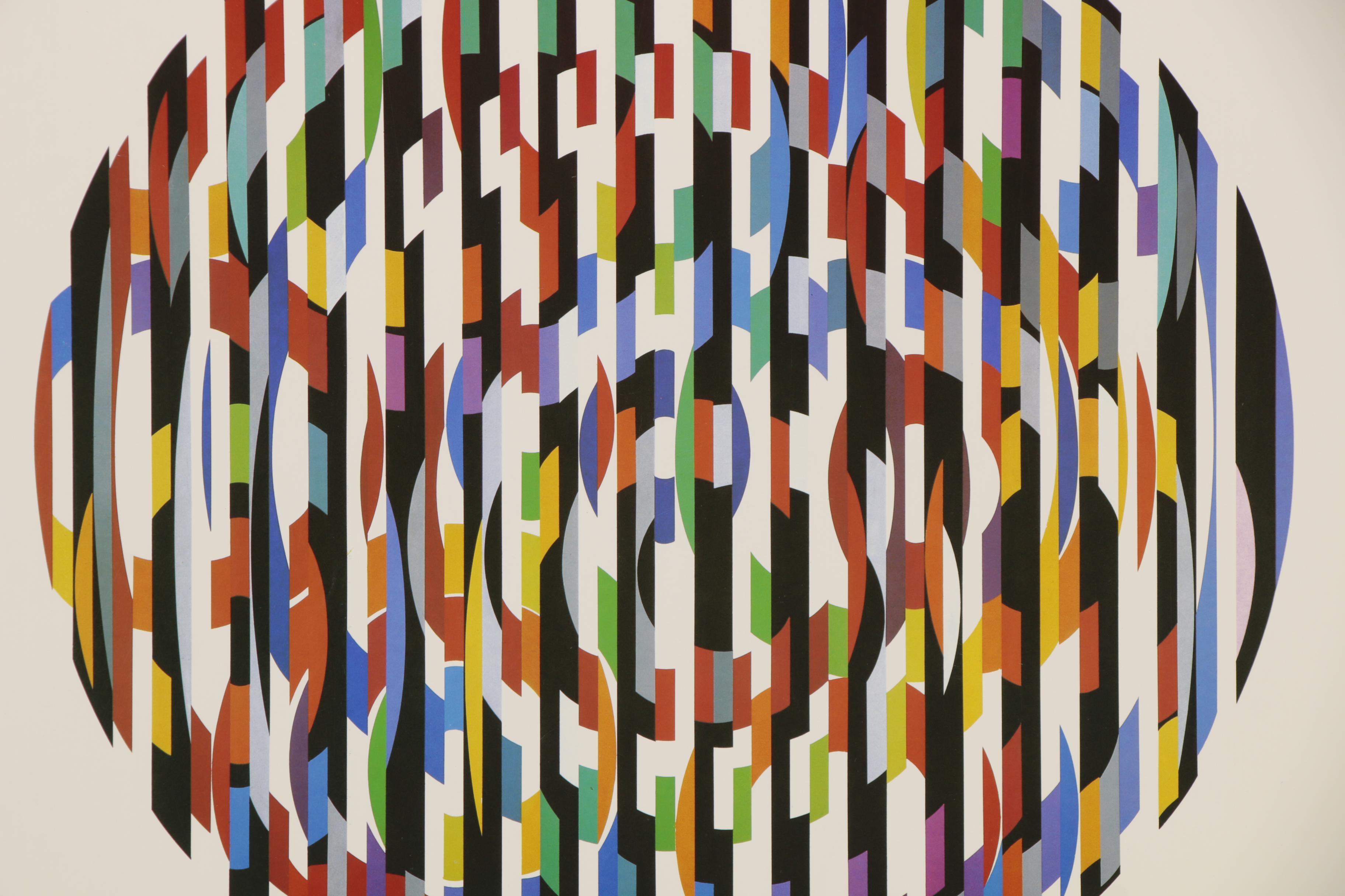 Poster for Yaacov Agam "New York Art Expo," 1981