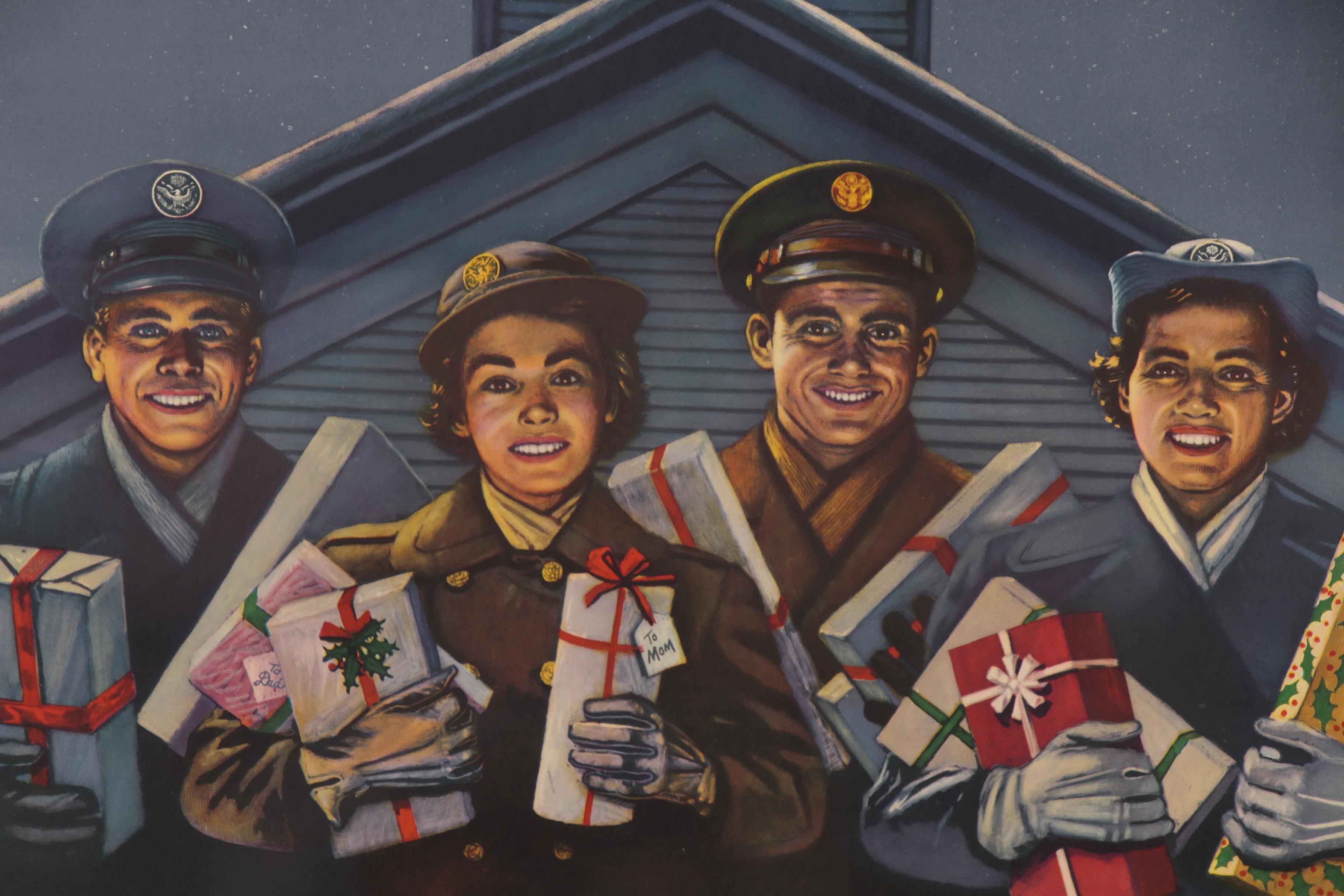 Stevan Dohanos Signed World War II Era Military Posters, Mid-20th Century