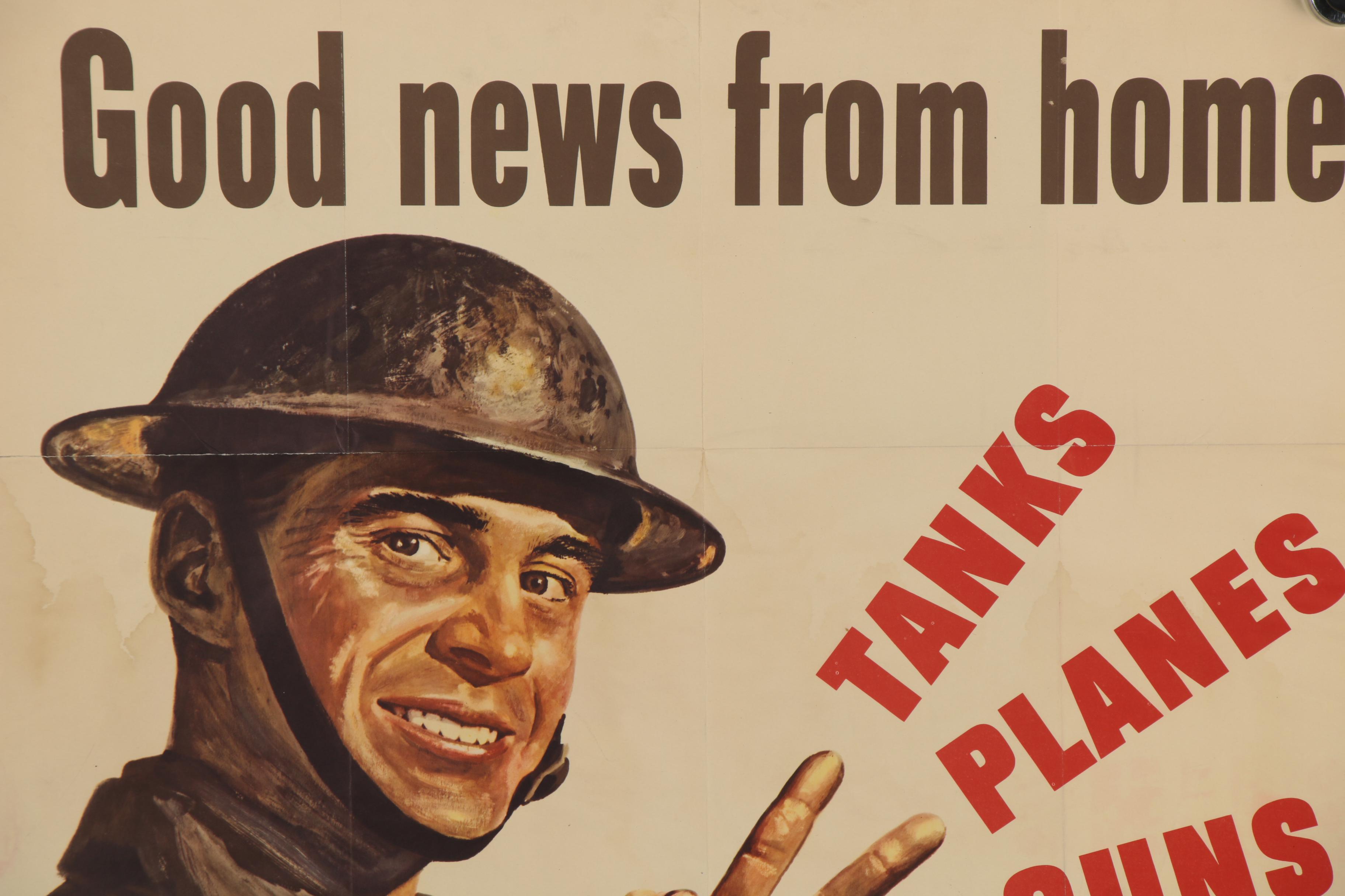 Stevan Dohanos Signed World War II Era Military Posters, Mid-20th Century